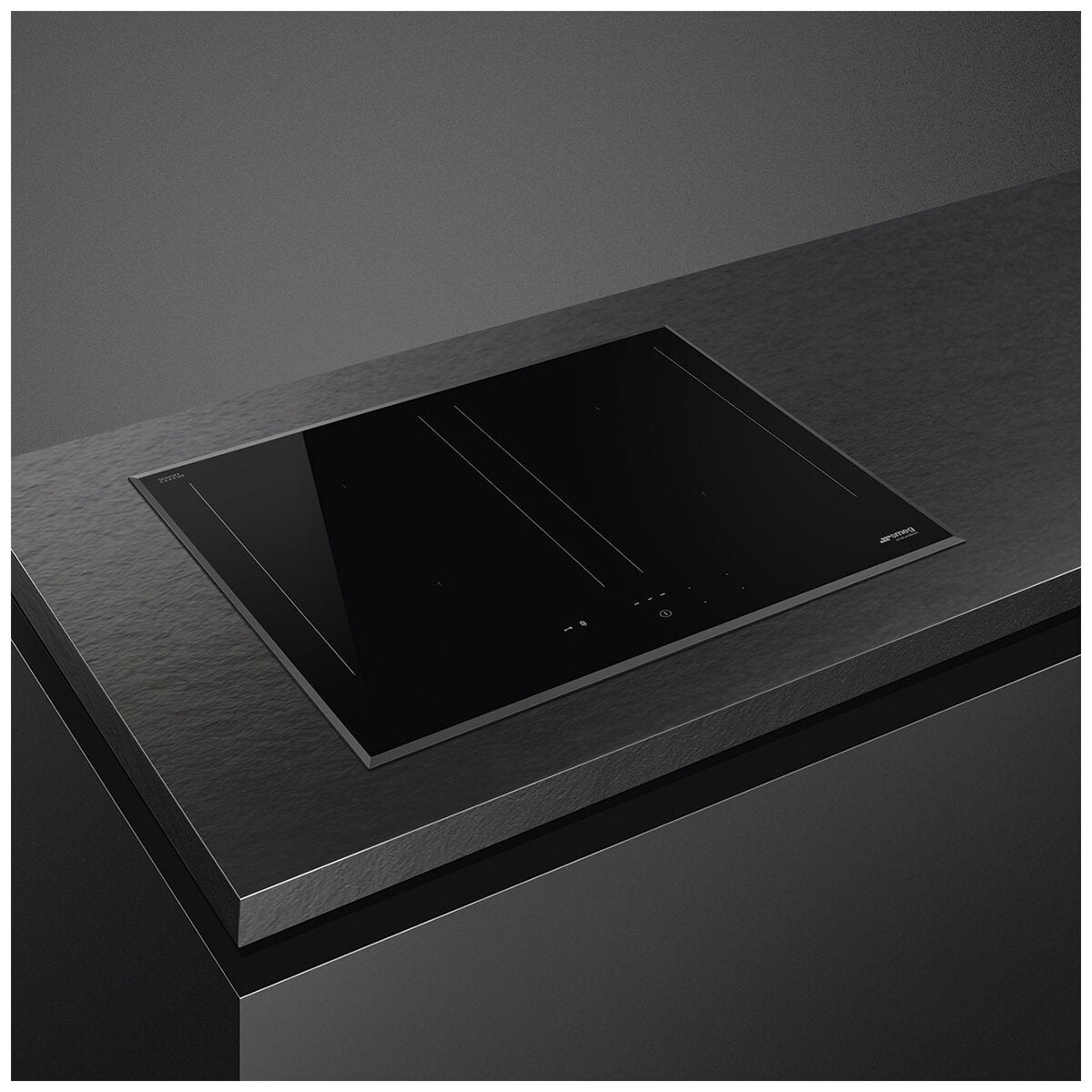 Smeg SAI3644B 60cm Built-in Induction Cooktop - Fast Heating, Energy Efficient, Touch Control - Perfect for Modern Kitchens & Home Cooking