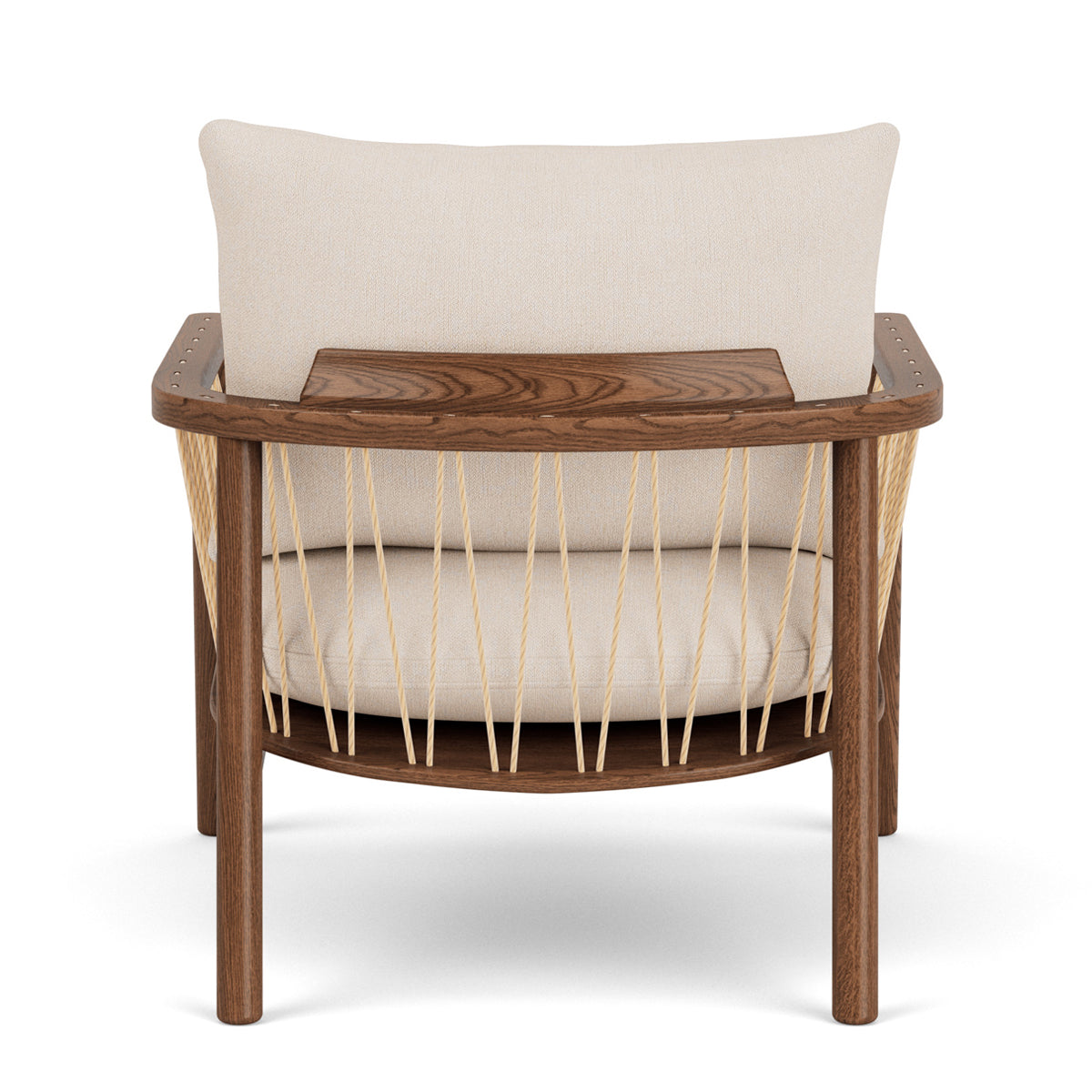 Enzo Fabric Armchair - Modern Upholstered Accent Chair for Living Room, Bedroom & Office - Comfortable Lounge Chair with Sturdy Wooden Legs - Perfect for Relaxing, Reading & Decorating