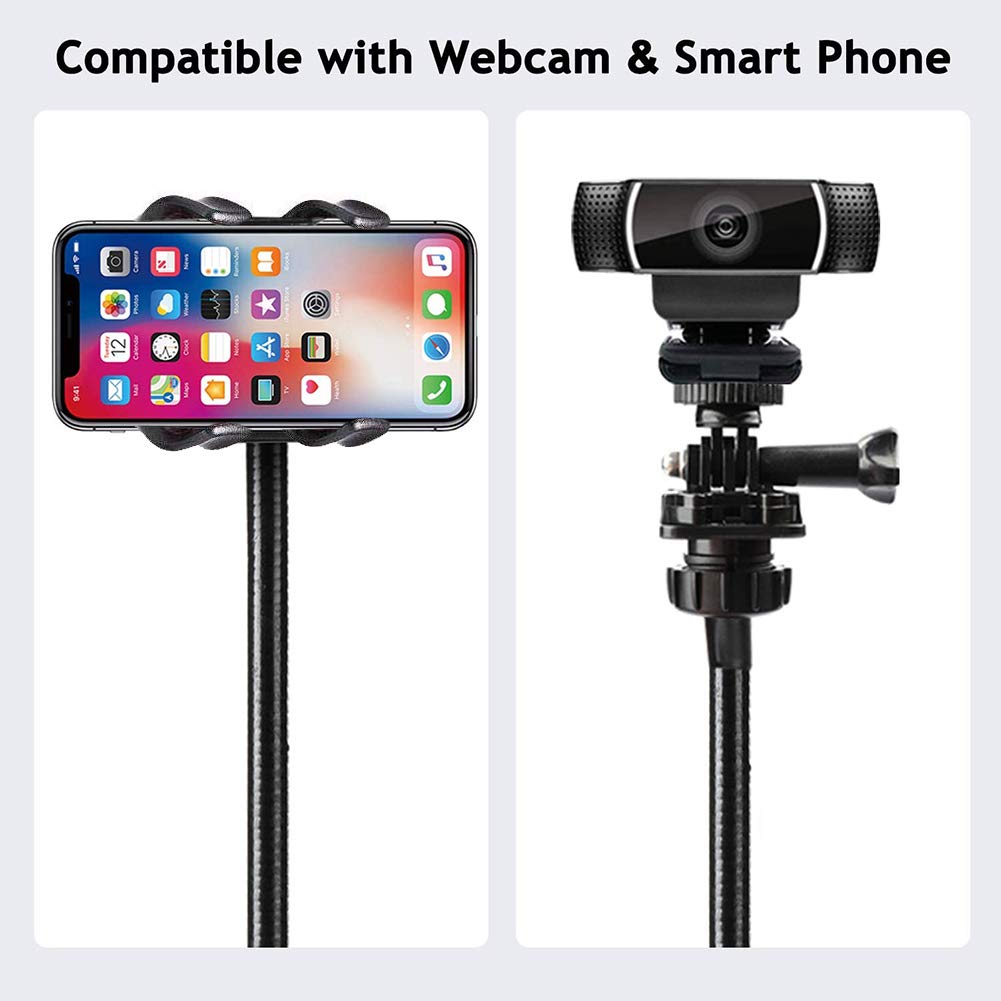 Flexible Webcam & Phone Mount with 1/4