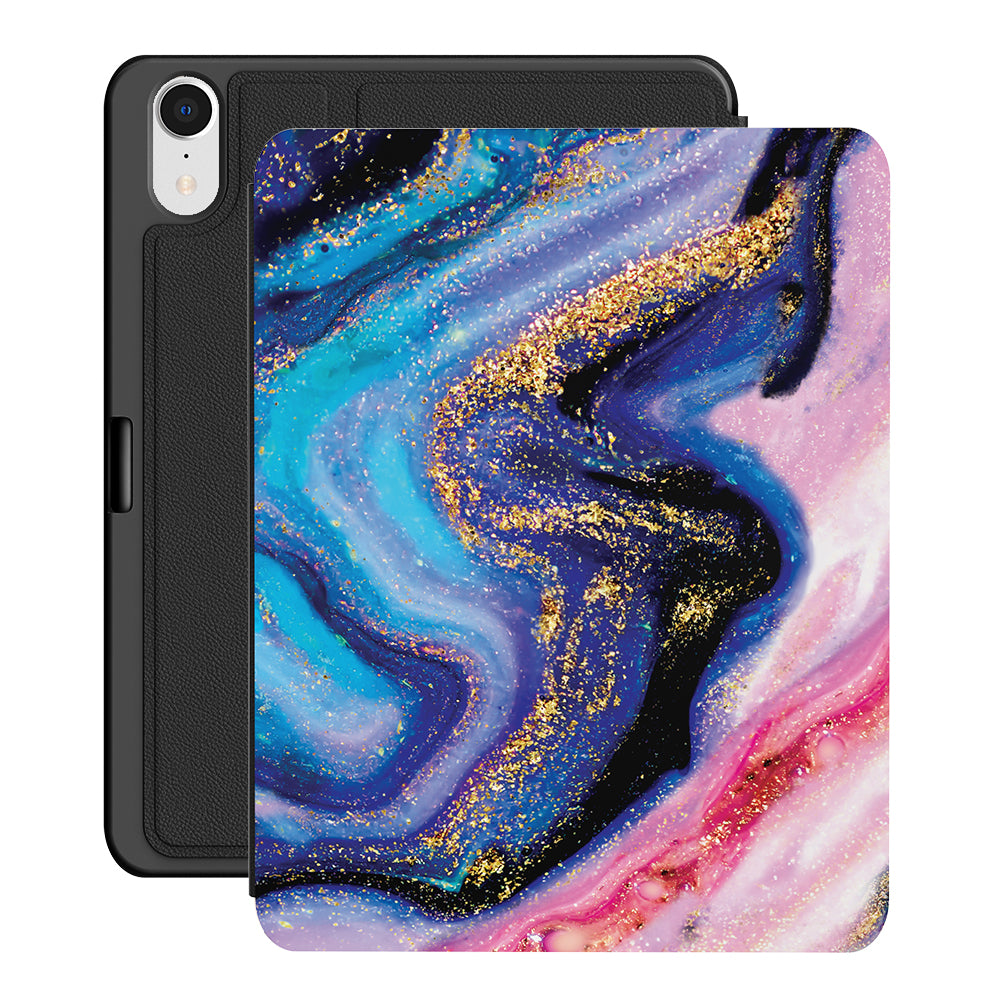 Galaxy Glitter iPad Case 2.0 - Protective Cover for iPad Air/Pro with Sparkling Design | Perfect for Work, School & Travel Accessories