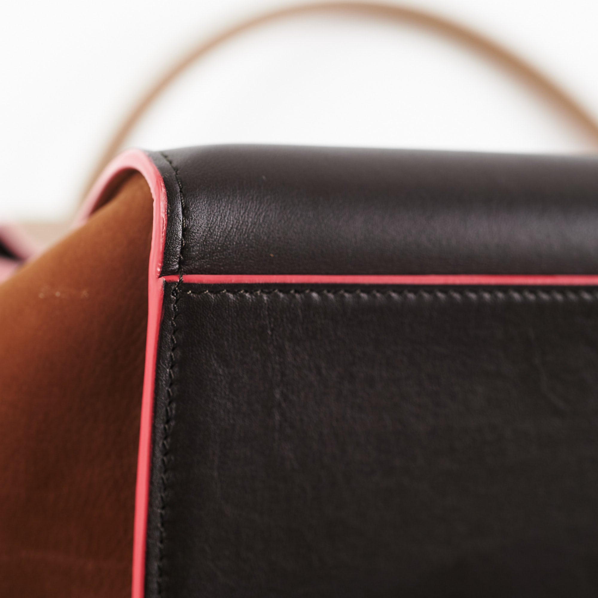 Celine Trapeze Small Multicolor Leather Shoulder Bag - Luxury Designer Handbag for Women, Perfect for Work, Travel & Everyday Use