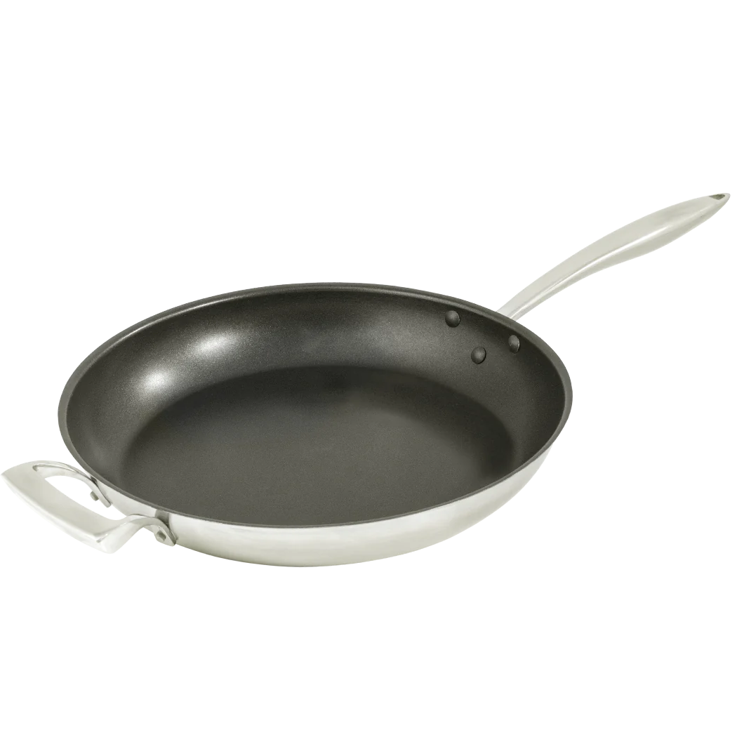 Thermalloy Deluxe 14-Inch Nonstick Frying Pan - Professional Grade Cookware for Sautéing, Stir-Frying & Perfect Eggs | Ideal for Gas, Electric & Induction Stoves