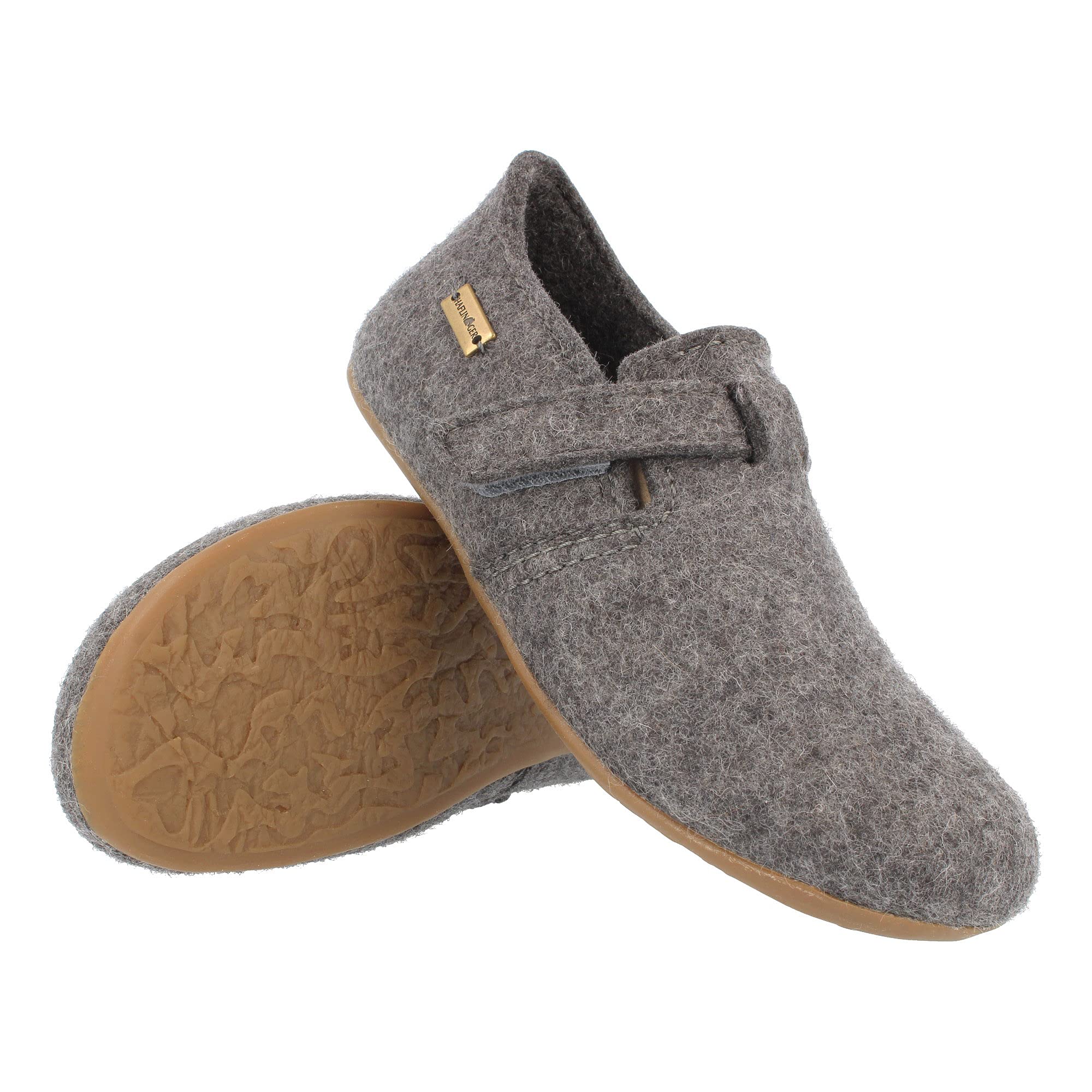 HAFLINGER Women's Comfortable Low-Top Sneakers & Slippers - Breathable Wool Shoes for Indoor/Outdoor Wear, Perfect for Home, Office, and Casual Walking