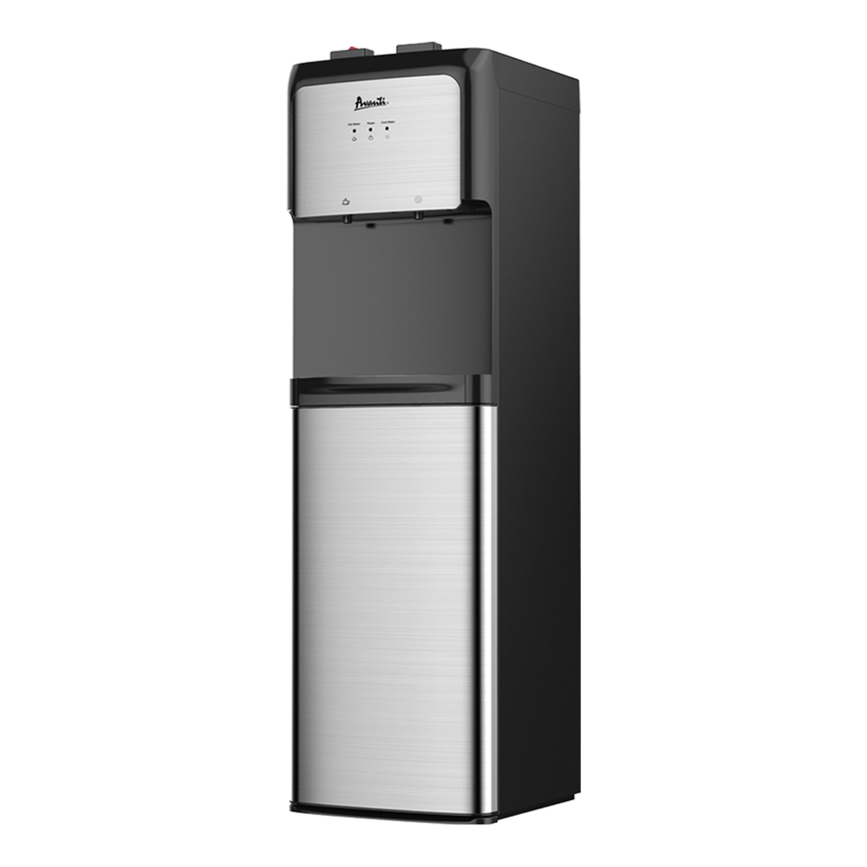 Avanti Bottom Loading Hot and Cold Water Dispenser with UV Disinfecting Light - Stainless Steel Water Cooler for Home & Office | Instant Hot & Cold Water for Coffee, Tea, and Hydration