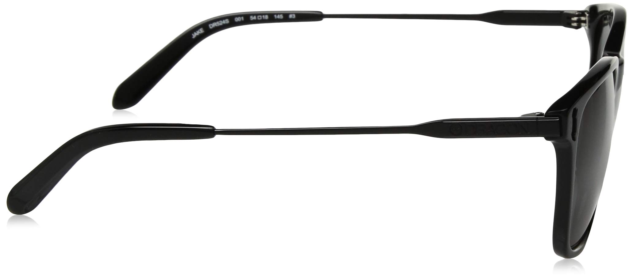 Dragon Alliance Jake Polarized Sunglasses for Men & Women - Smoke Lens UV Protection - Stylish Outdoor Sports & Driving Shades