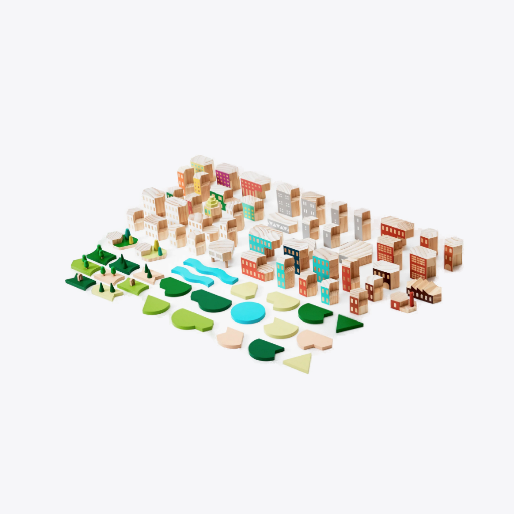 Blockitecture Big City Building Blocks Set - Creative Construction Toy for Kids & Adults | STEM Learning, Architecture Play, Gift Idea for Builders