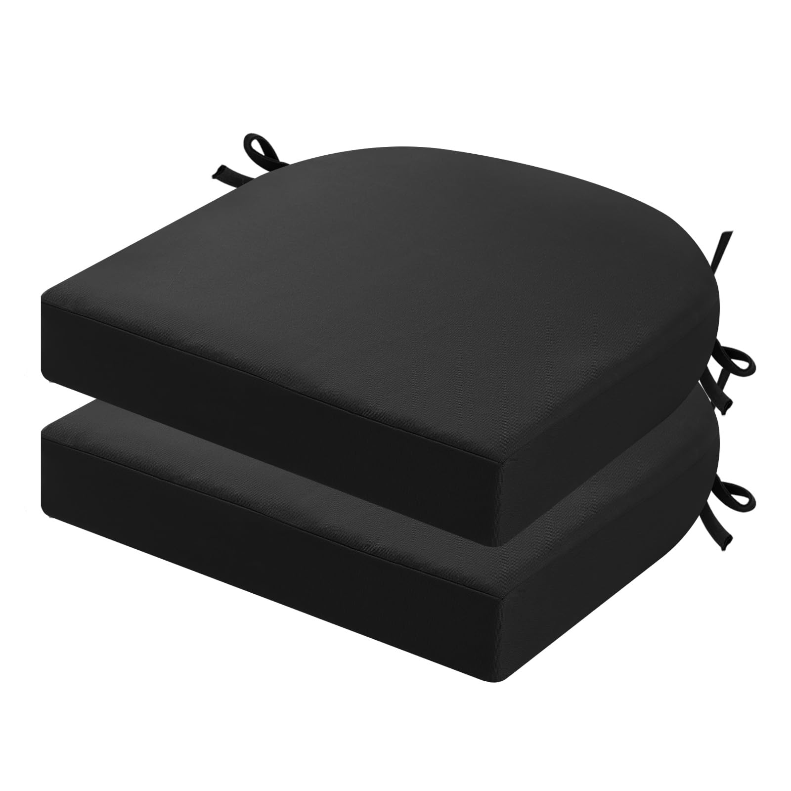 Idee-Home Waterproof Outdoor Chair Cushions Set of 2 - 17