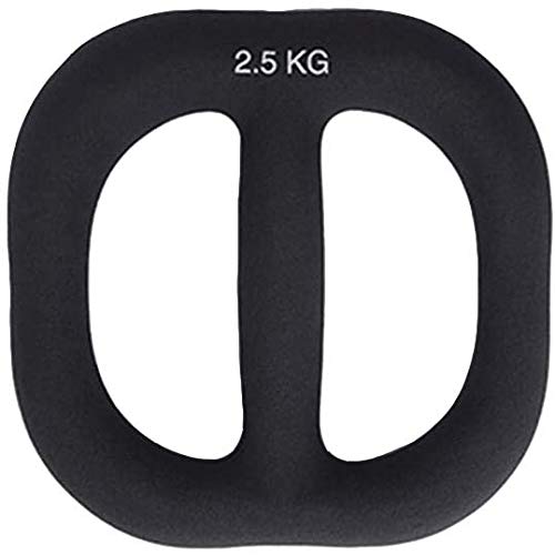 JLDN Solid Cast Iron Dumbbell with Neoprene Coating - Non-Slip Kettlebell for Weightlifting, Bodybuilding & Strength Training - Portable Home Gym Equipment for Men & Women - Perfect for CrossFit, HIIT Workouts & Functional Fitness Training