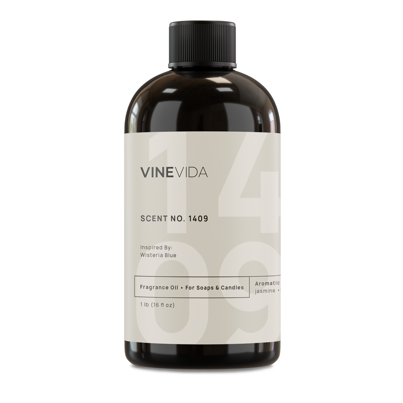 NO. 1409 Wisteria Blue Scented Fragrance Oil for Handmade Soaps, Candles & Diffusers - Inspired by Nest Home Fragrance - Perfect for DIY Crafting, Aromatherapy & Home Decor