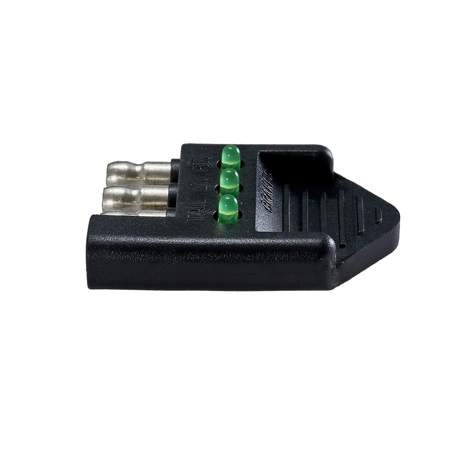 4-Way Trailer Circuit Tester - Heavy Duty Electrical Connector Tester for Trucks, RVs & Trailers - Perfect for Diagnosing Brake Lights, Turn Signals & Wiring Issues