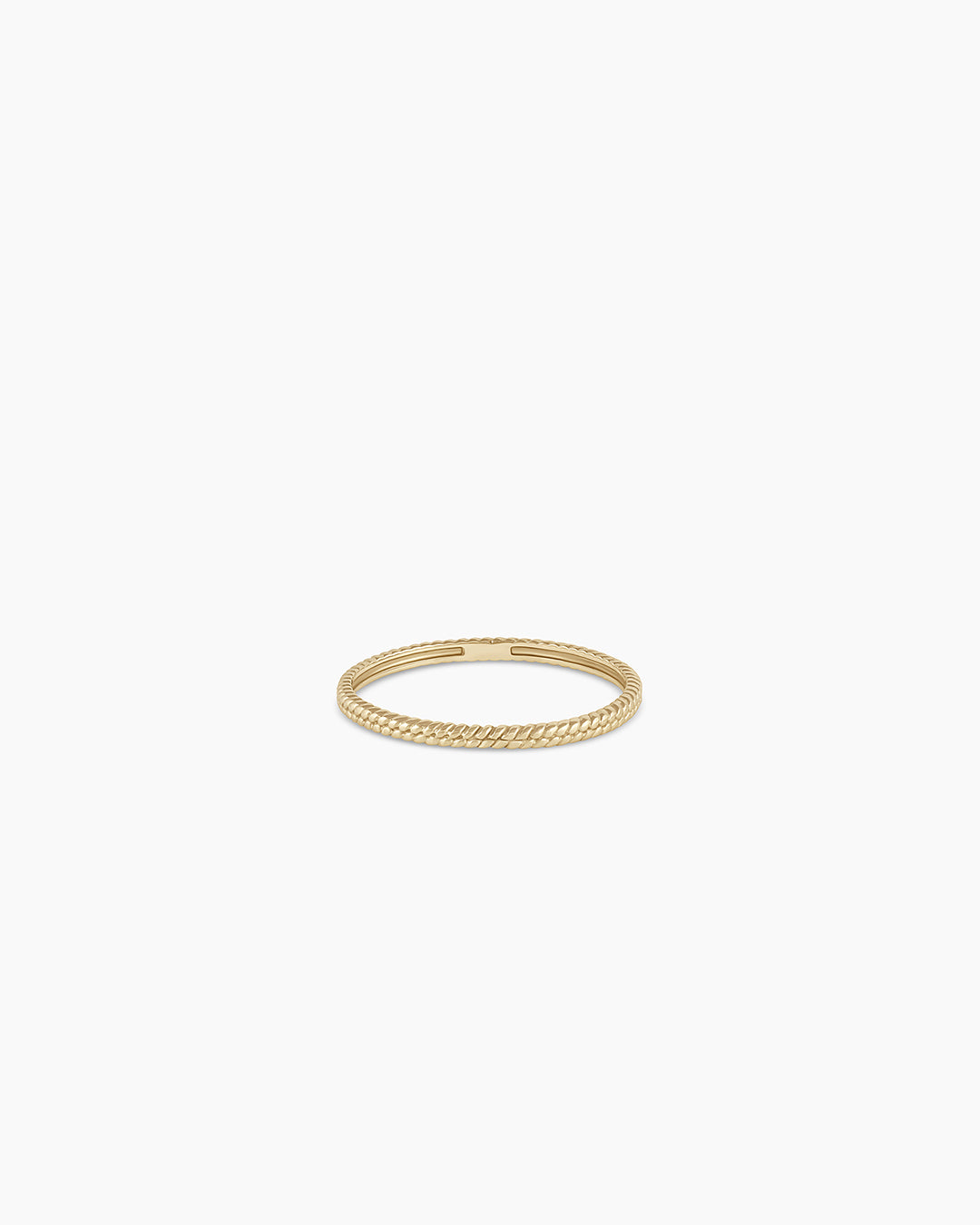 14K Gold Venice Ring for Women - Elegant & Dainty Stackable Band - Perfect for Everyday Wear, Gift Giving & Special Occasions