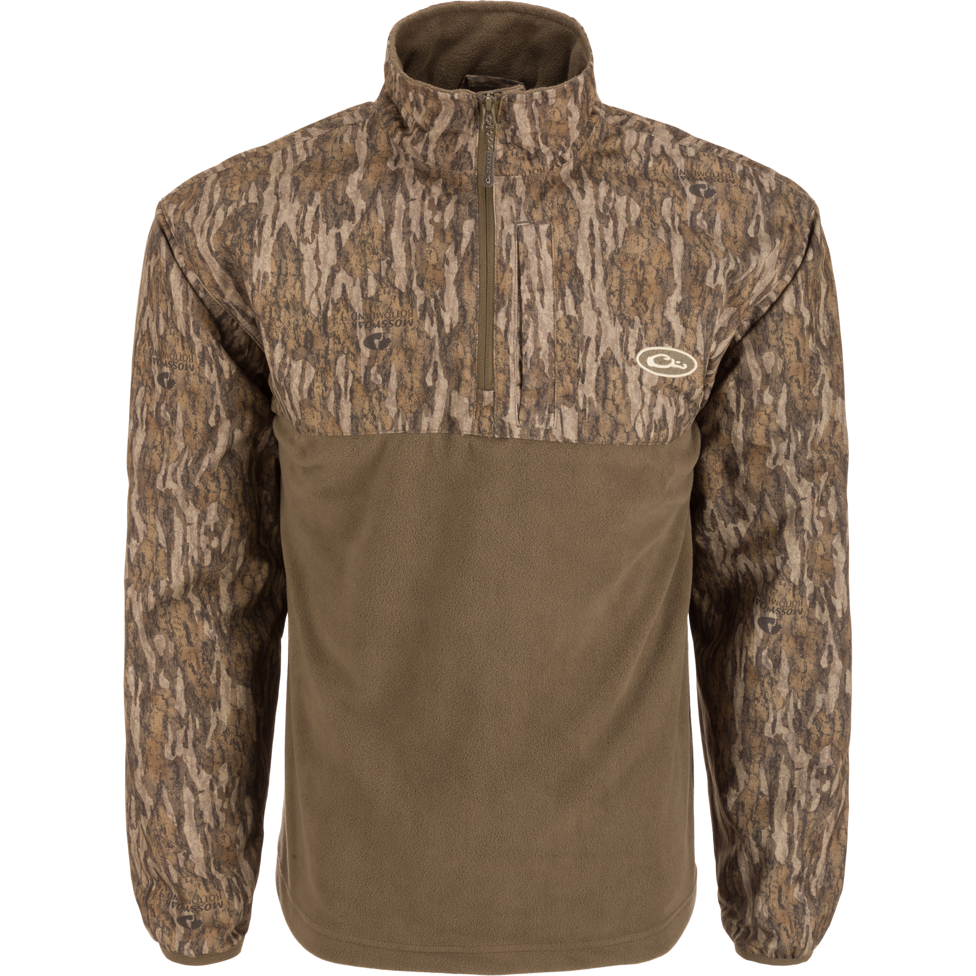 MST Quarter Zip Refuge Eqwader Jacket - Waterproof Fishing & Outdoor Jacket for Men - Lightweight & Breathable for Hiking, Camping, and Hunting