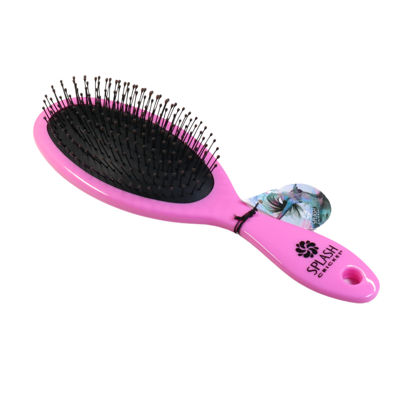 Cricket Splash Detangling Hair Brush for Wet & Dry Hair - Gentle Knot Remover for Kids & Adults - Perfect for Shower, Pool & Beach (1 Count)