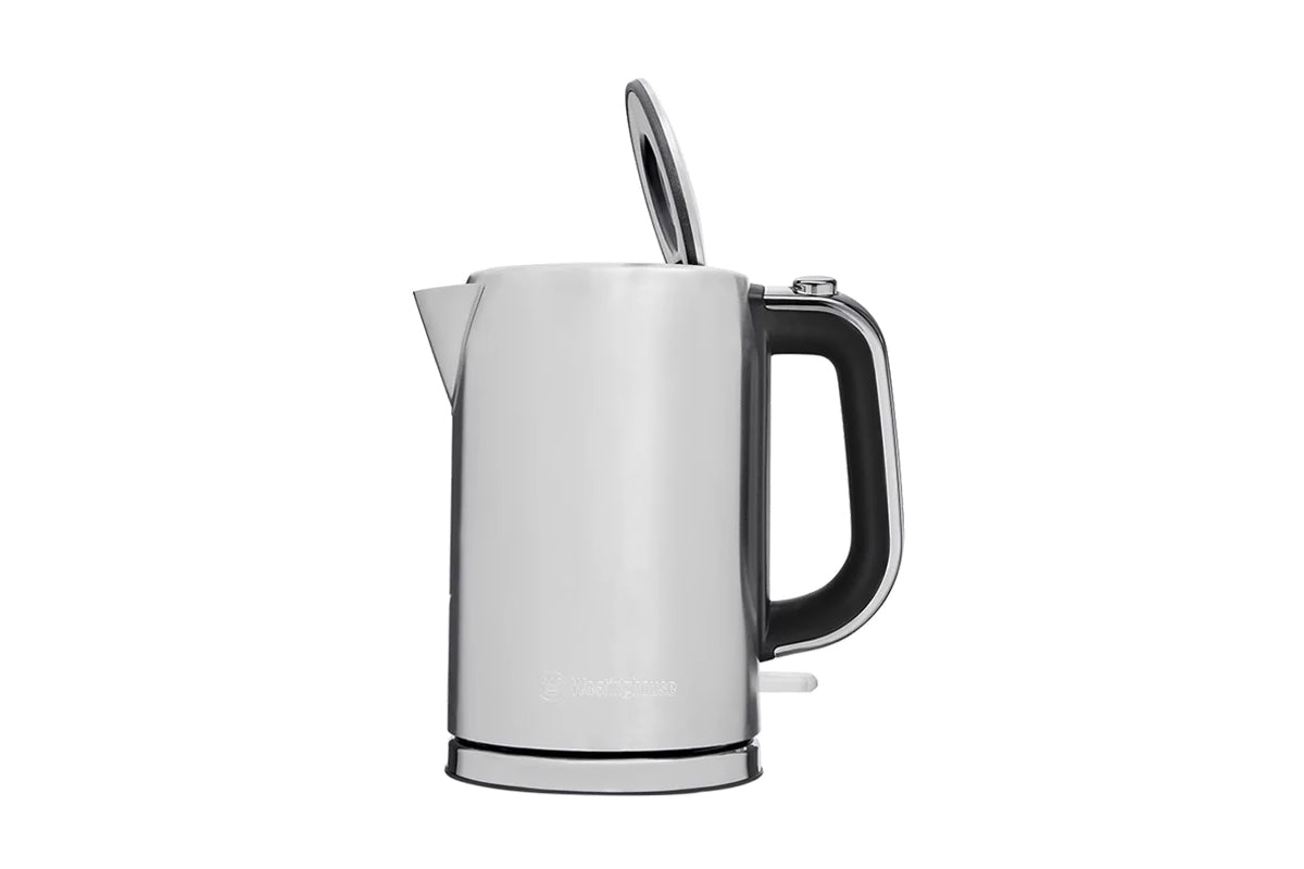 1.7L Stainless Steel Electric Kettle - Fast Boiling, Auto Shut-Off & Boil-Dry Protection - Perfect for Home, Office, or Dorm Use