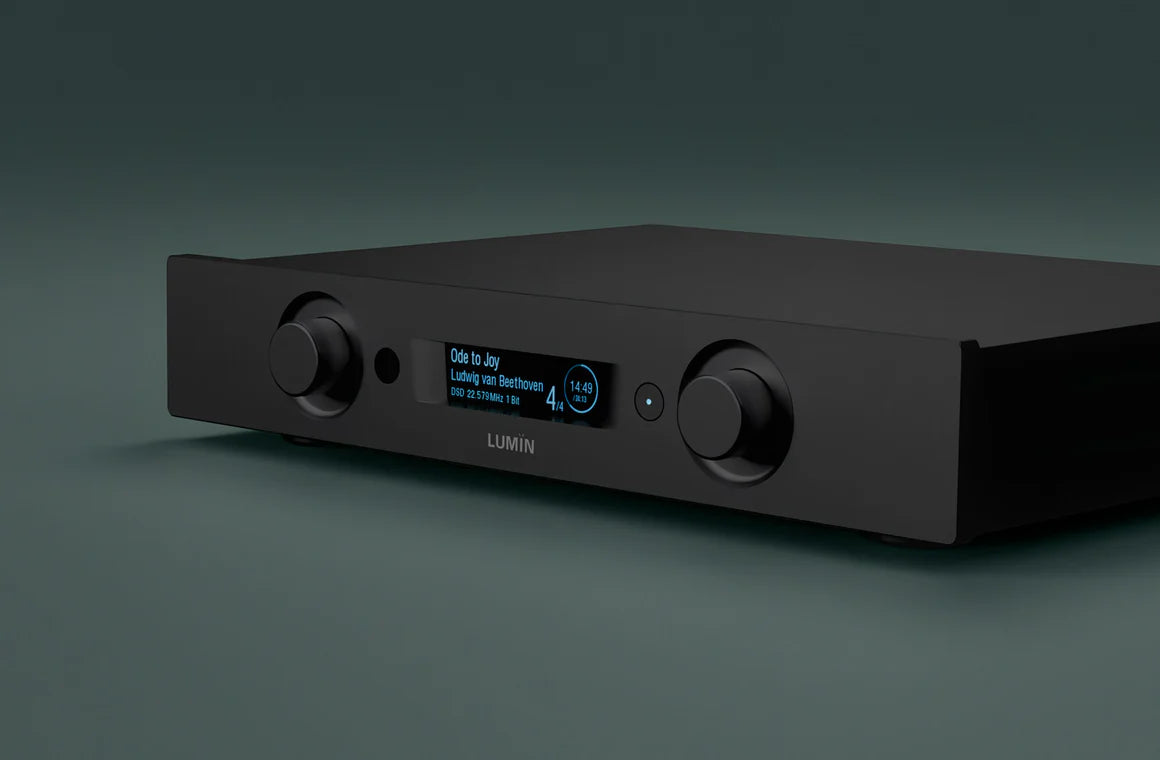 Lumin P1 Mini Streamer DAC Pre Amplifier - High-Resolution Audio Streaming & Preamplifier for Home Theater & Hi-Fi Systems