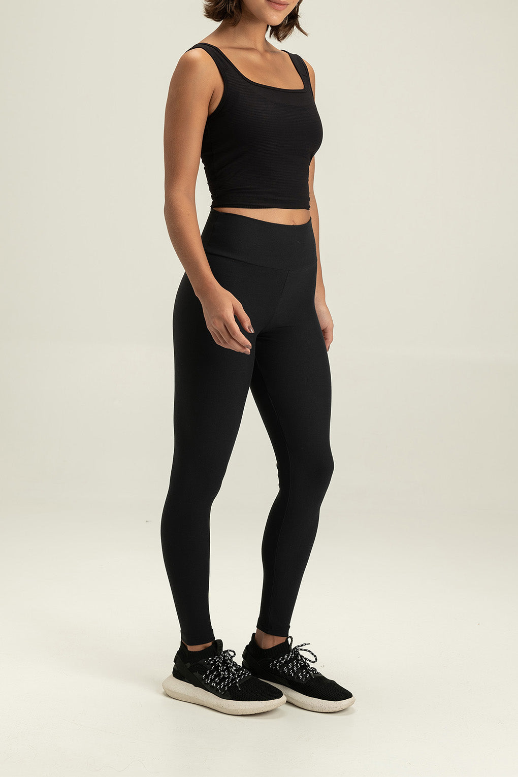 Women's Ribbed Crop Tank Top - Soft Stretchy Fitted T-Shirt for Yoga, Gym & Summer Outfits