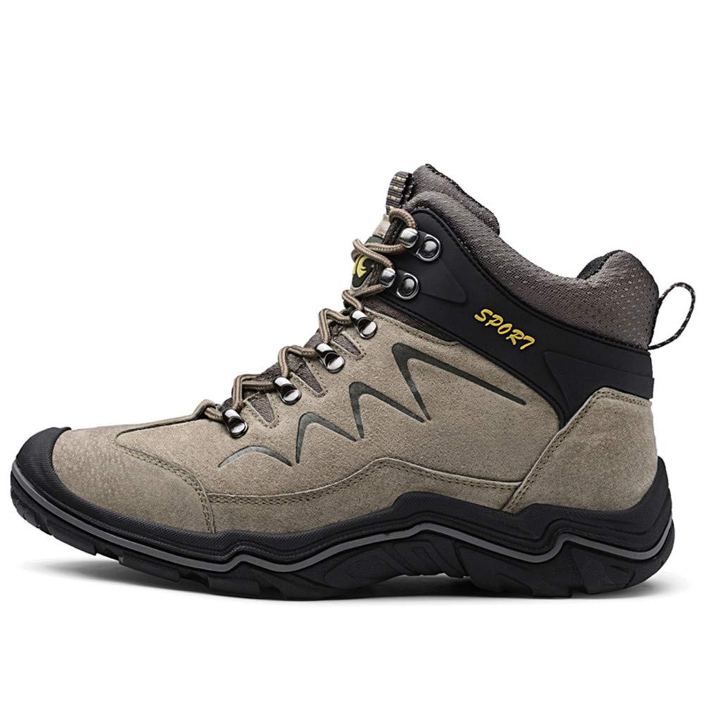 Men's High Top Sneakers Winter Warm Hiking Boots - Waterproof Ankle Boots for Climbing & Outdoor Adventures - Perfect for Hiking, Camping & Winter Sports