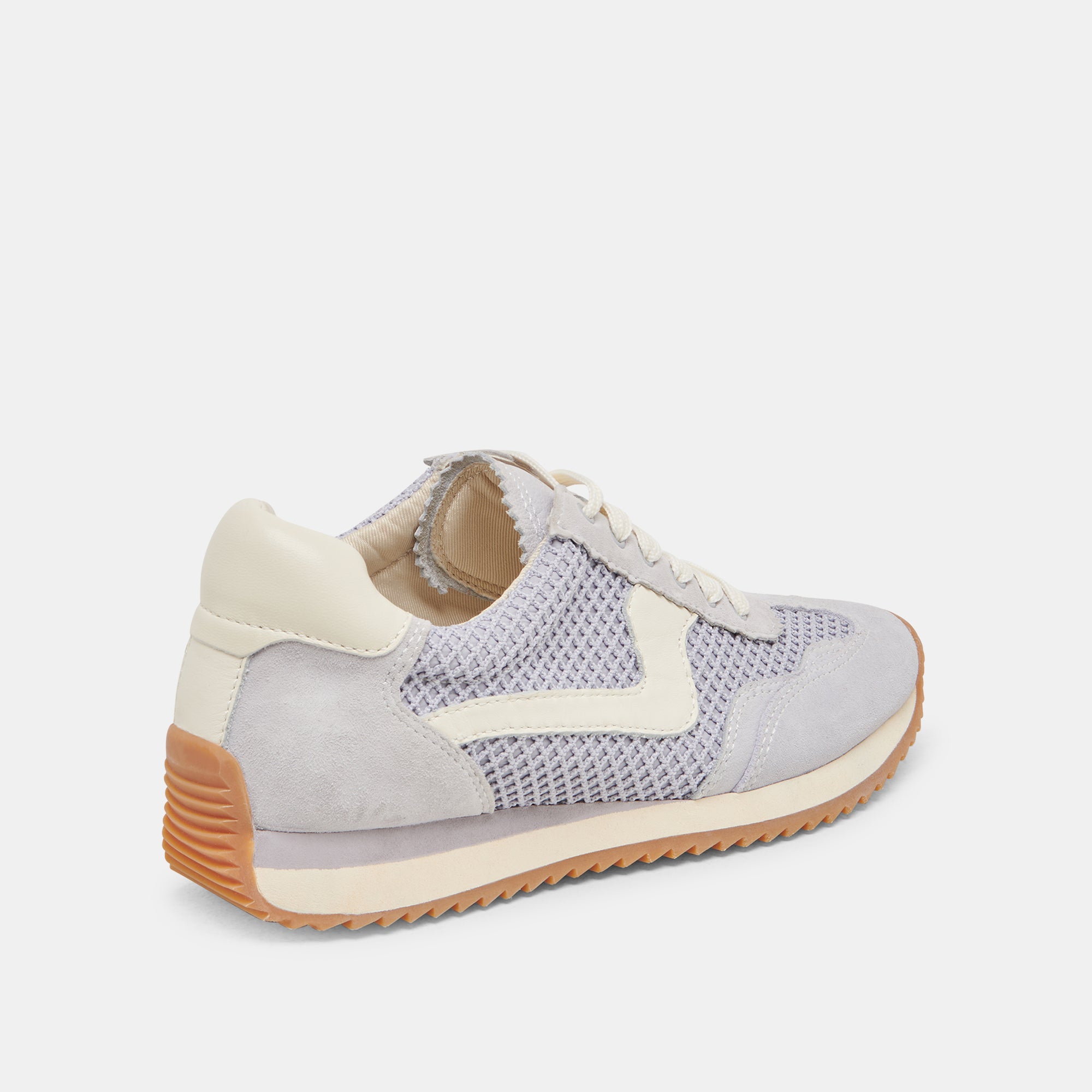 B.NTCD Woven Mesh Sneakers for Women - Breathable Dusty Blue Casual Shoes | Perfect for Running, Walking & Everyday Wear