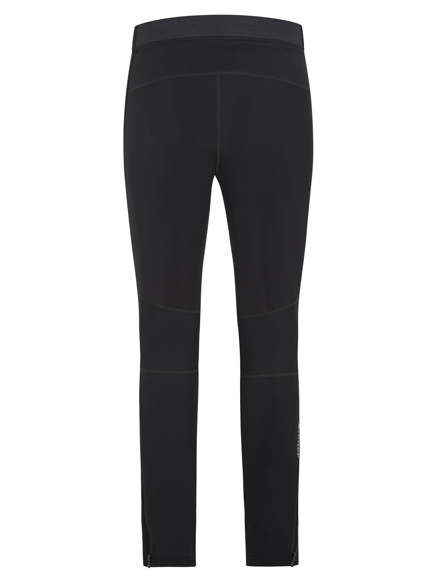 Ziener Nataniel Men's Softshell Pants - Windproof, Stretchable, PFC-Free Cross-Country Ski Trousers for Outdoor Sports & Winter Activities