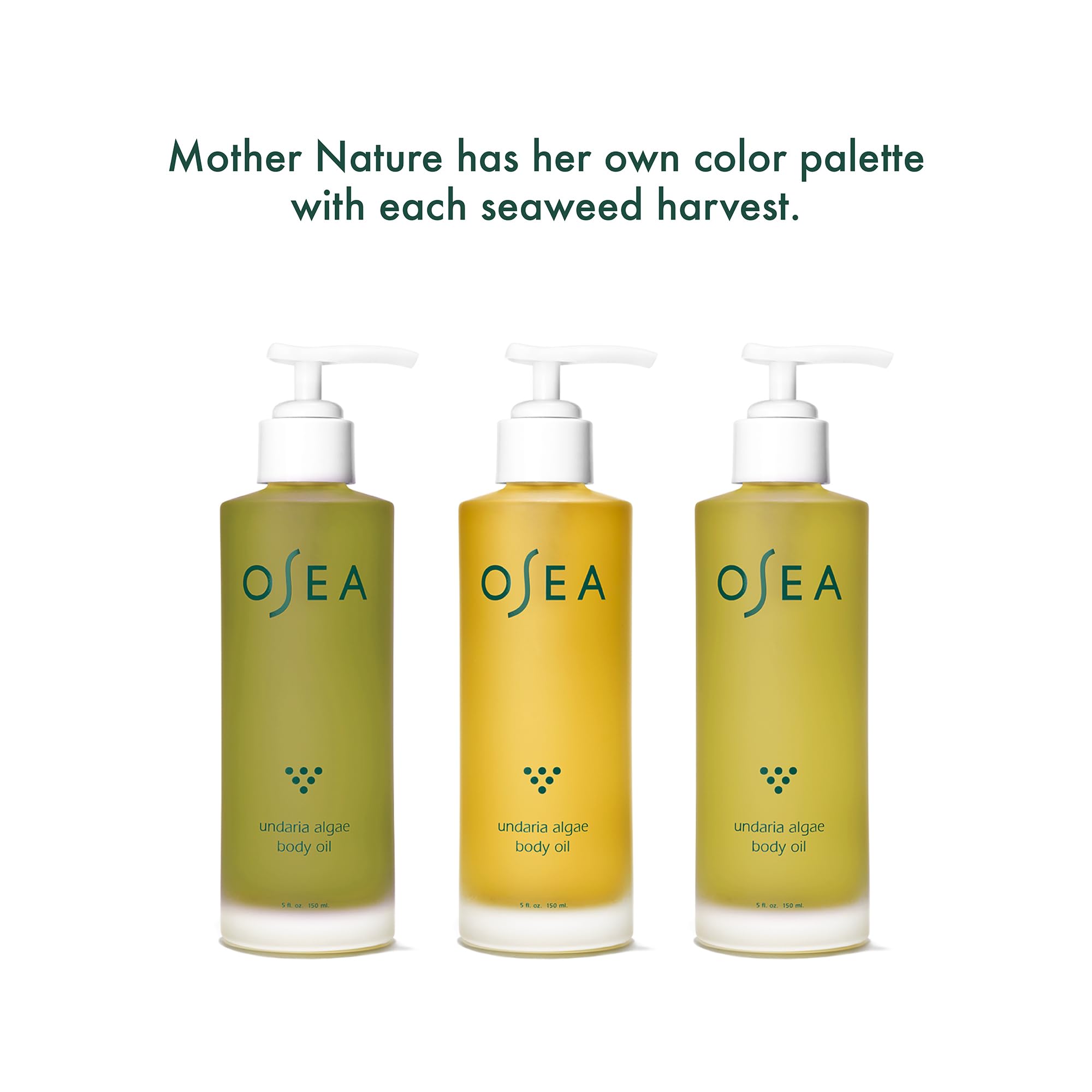 OSEA Undaria Algae Body Oil 5 oz & Hyaluronic Acid Body Serum 4 oz - Hydrating Skincare Duo for Dry Skin, Anti-Aging Treatment, Perfect for Daily Moisturizing Routine