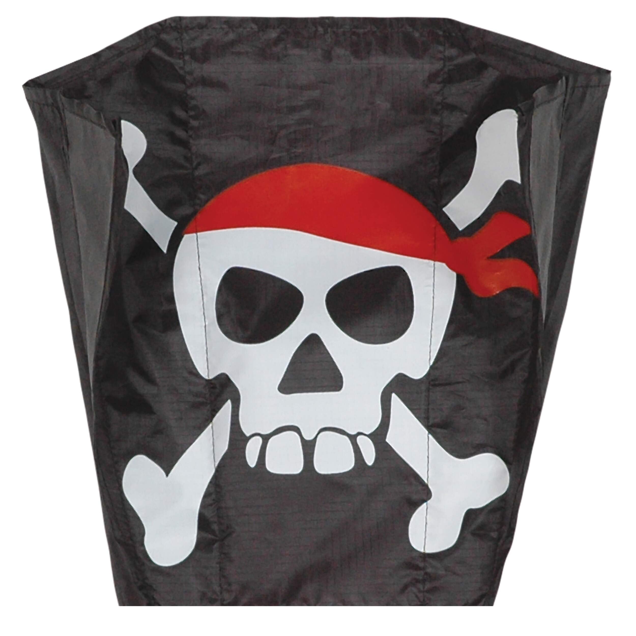 Skull and Bones Keychain - Gothic Pirate Style Metal Key Ring for Men & Women - Perfect for Backpacks, Keys, and Gifts