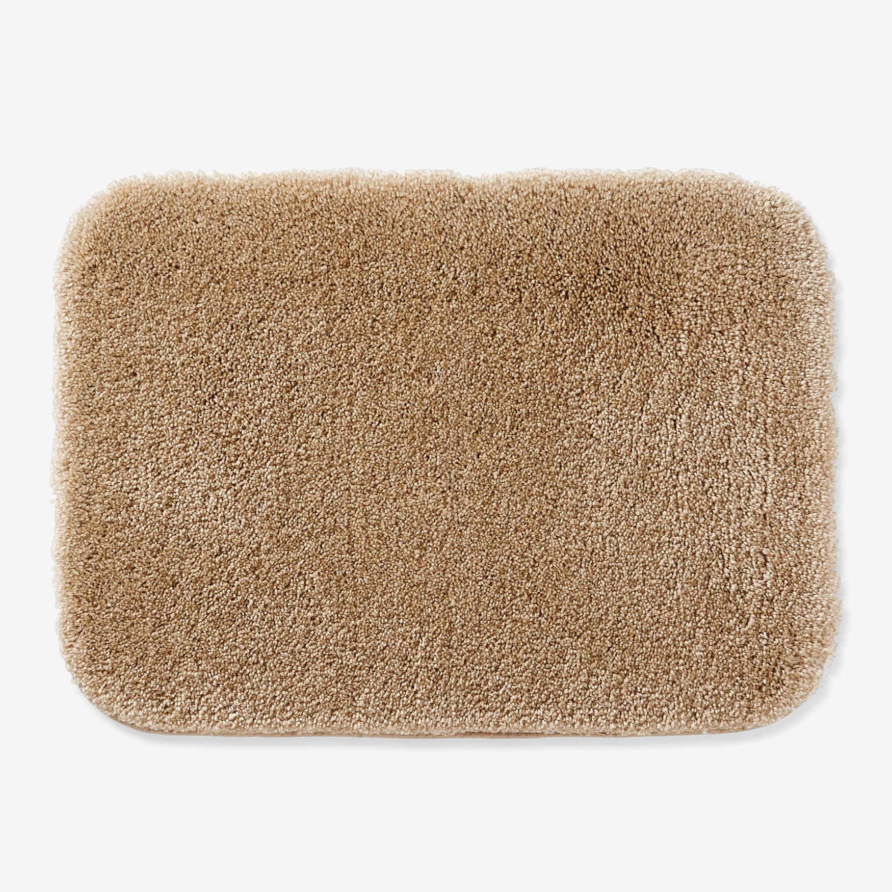 BrylaneHome Elegance Bath Rug - 24x60 Inch Soft Absorbent Non-Slip Bathroom Mat - Sky Blue for Master Bath, Guest Room & Spa Style Decor