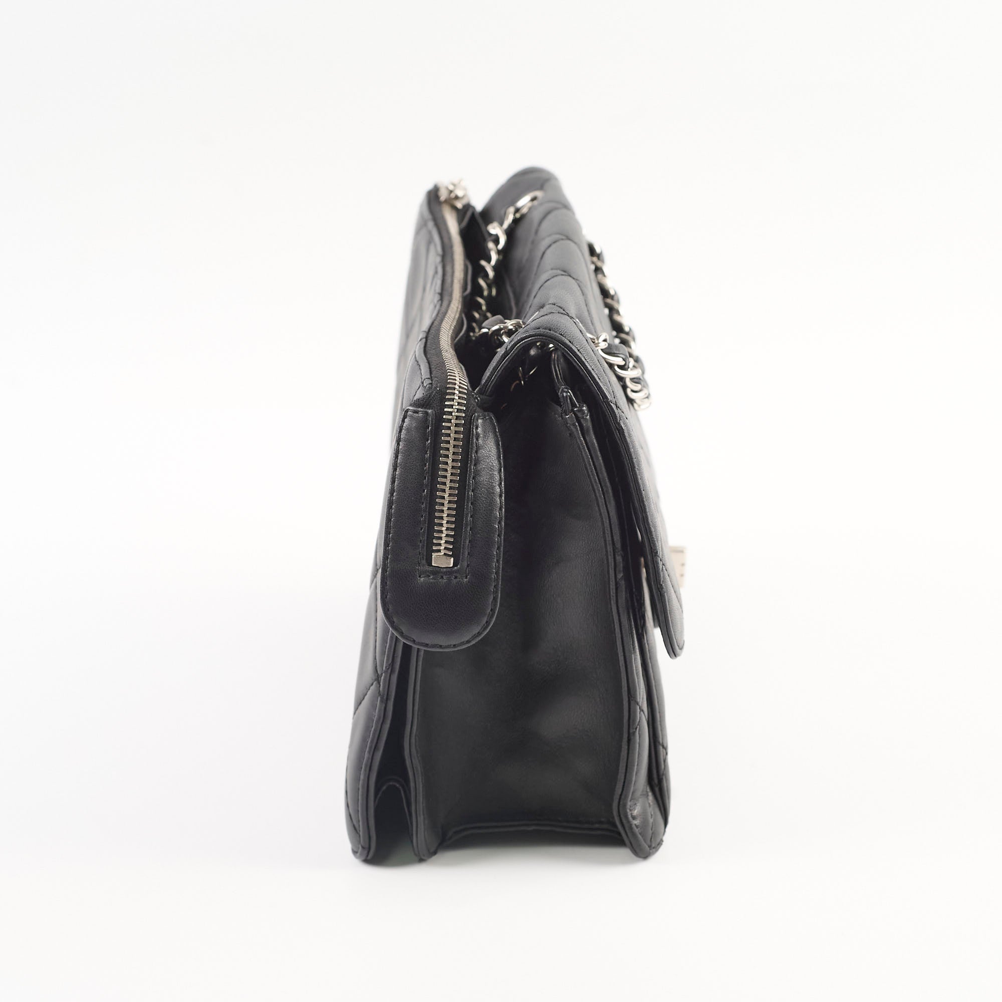 Authentic Chanel Paris Bombay Reissue Shoulder Bag in Black | Luxury Leather Crossbody Purse for Women | Perfect for Evening Events, Date Nights & Special Occasions