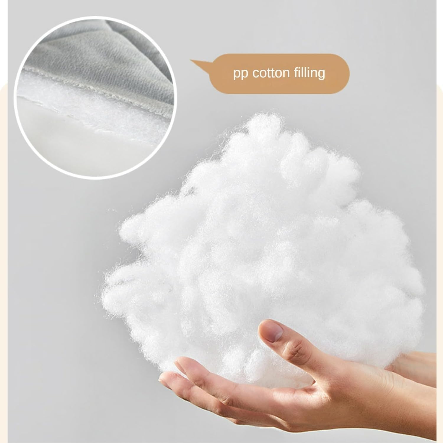 Velvet Headboard Cover - Full, Queen & King Size - Quilted Thickened Cotton Fill Dustproof Protector for Bed Headboard Decoration (Khaki, 200cm/78in) - Perfect for Bedroom Makeover, Hotel Style Upgrade & Dust Protection