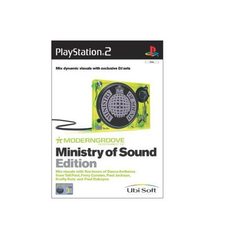 PS2 Modern Groove Ministry of Sound Edition (PAL) - Dance & Party Video Game for PlayStation 2 - Perfect for Home Entertainment & Retro Gaming Nights