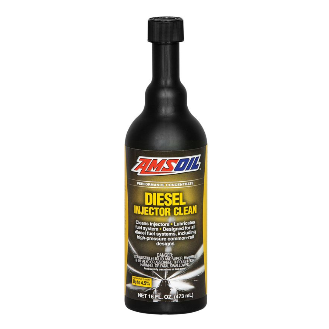 AMSOIL Diesel Injector Cleaner - Premium Fuel System Treatment for Diesel Engines | Improves Performance & MPG | Ideal for Trucks, SUVs & Heavy-Duty Vehicles