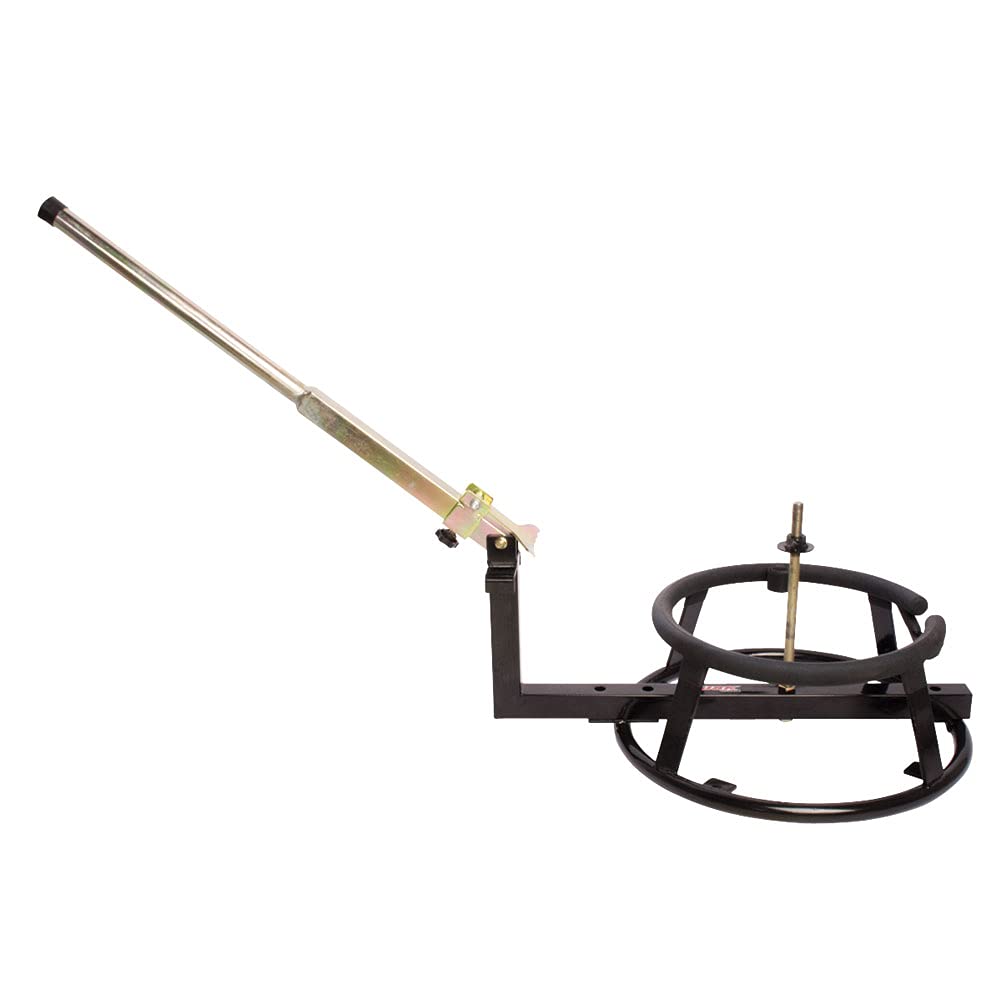 Tusk Portable Motorcycle Tire Changing Stand & Bead Breaker - Heavy Duty Wheel Repair Tool for Dirt Bikes, ATVs, UTVs - Perfect for Garage, Trailside & Off-Road Tire Maintenance