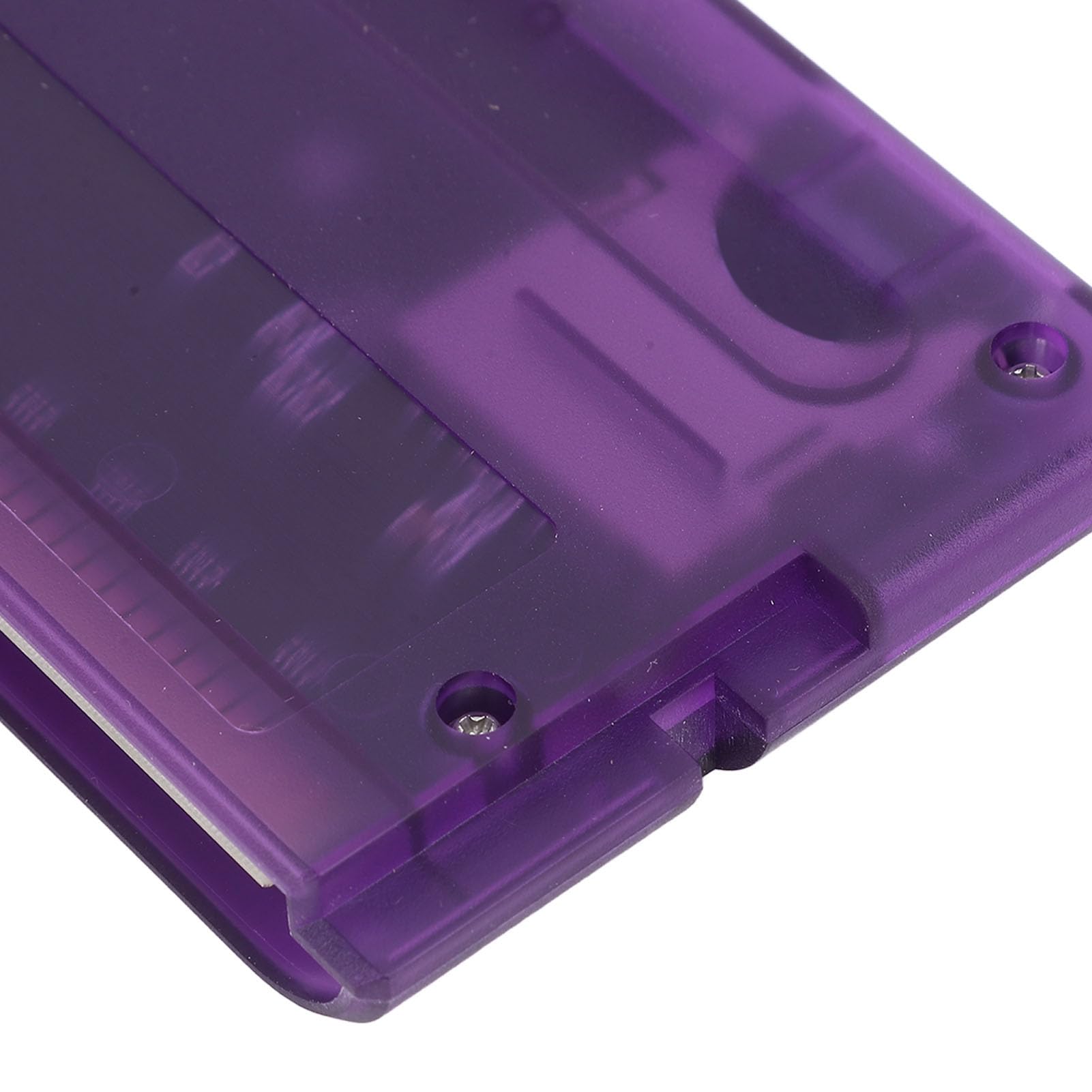 Retro Game Card - 3000 in 1 Multifunction Game Video Cassette for Nintendo/Sega Accessories (Purple Transparent) - Perfect for Classic Gaming Enthusiasts & Collectors