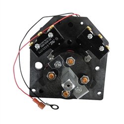 EZGO 2 Cycle 88-94 Golf Cart Black 2-Way Manual Push Button Switch Assembly - Replacement Part for Golf Cart Electrical System - Perfect for EZGO Golf Cart Repair and Maintenance