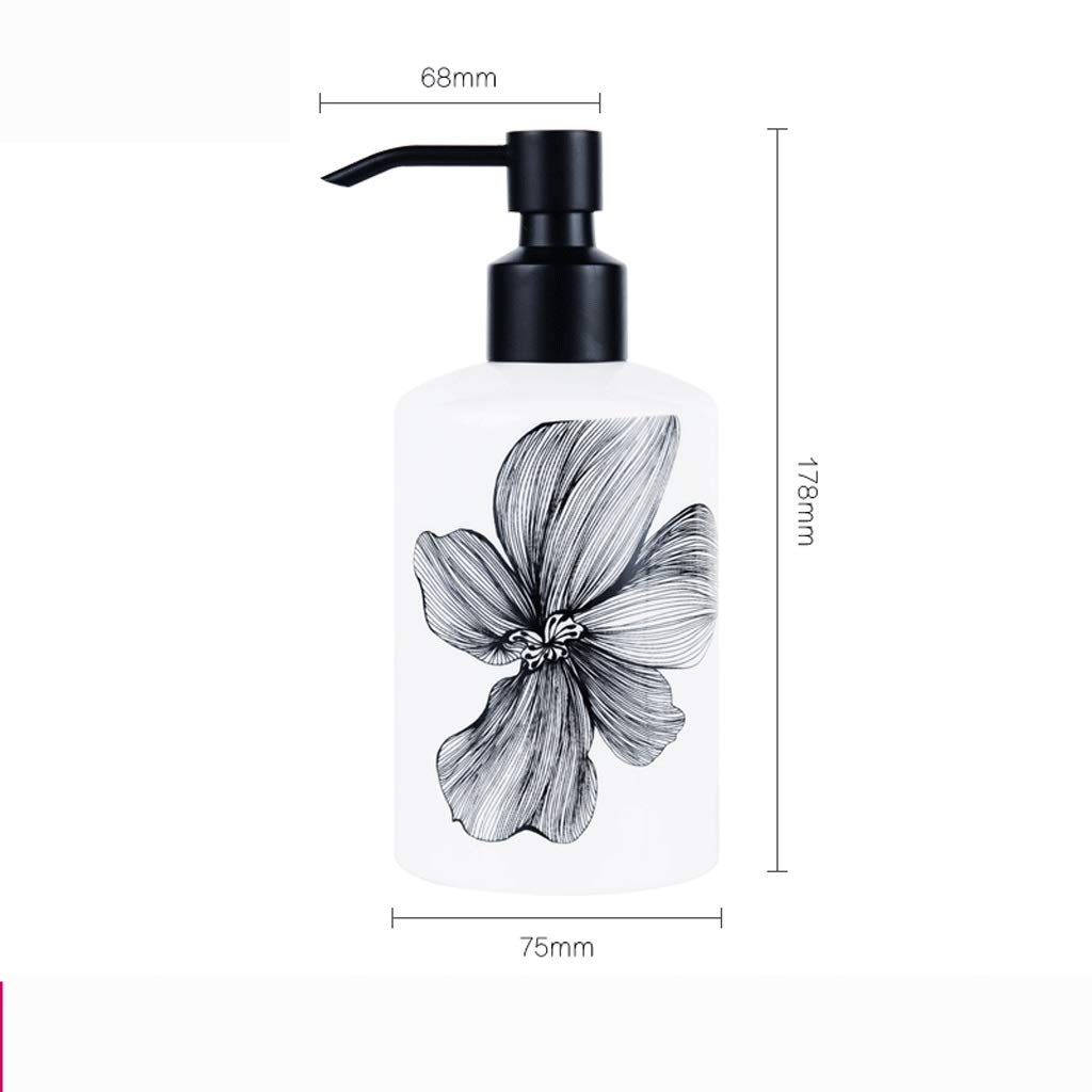 Creative Plastic Soap Dispenser Bottle - 360ml Manual Hand Sanitizer & Lotion Pump for Bathroom, Kitchen, and Office Use