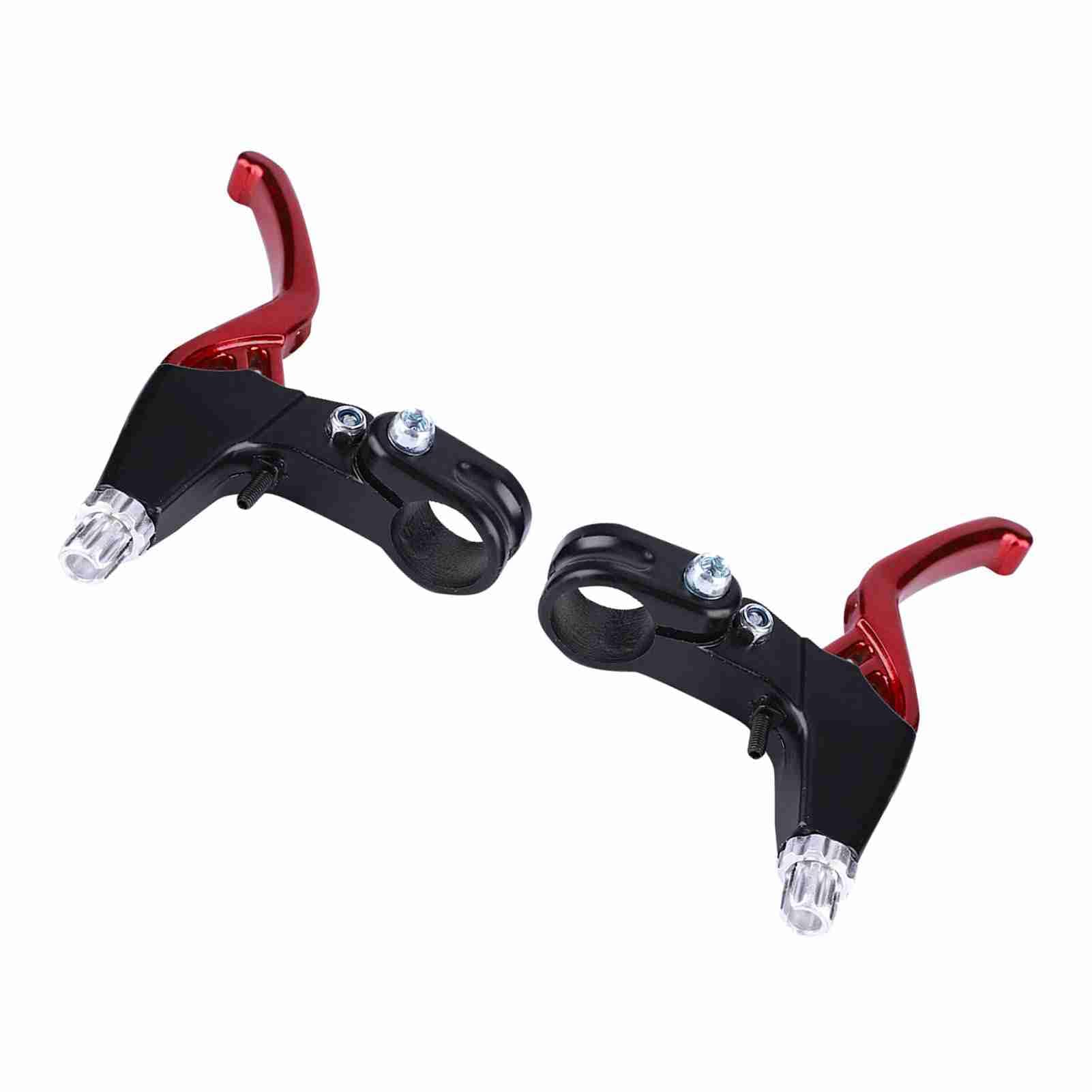 VGEBY1 Bike Brake Lever - 4 Color Aluminum Alloy Bicycle Brake Handle for Mountain/Road/Folding Bikes (Red) | Durable & Lightweight for Smooth Braking on Any Terrain