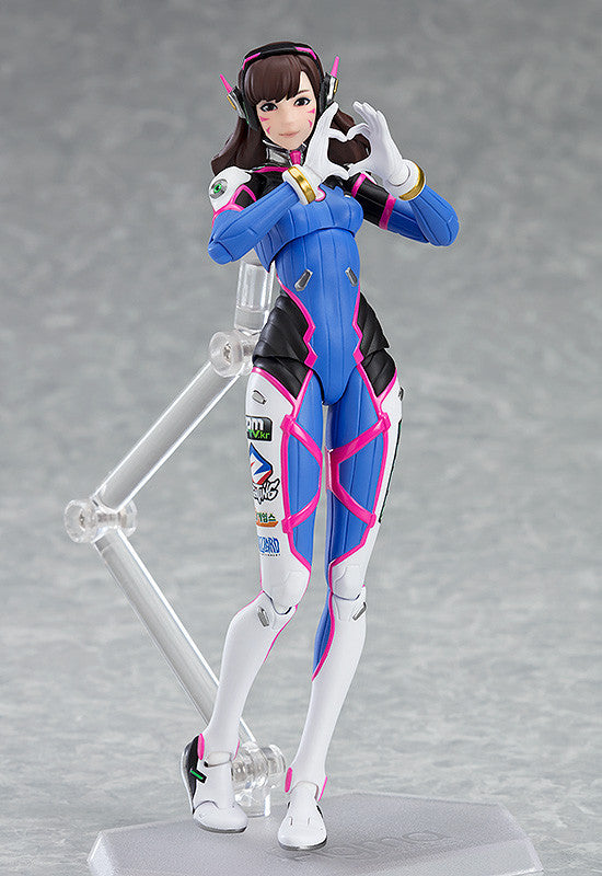Figma #408 D.Va Overwatch Action Figure - Collectible Anime Model for Gamers & Fans | Perfect for Display, Cosplay & Gift Giving