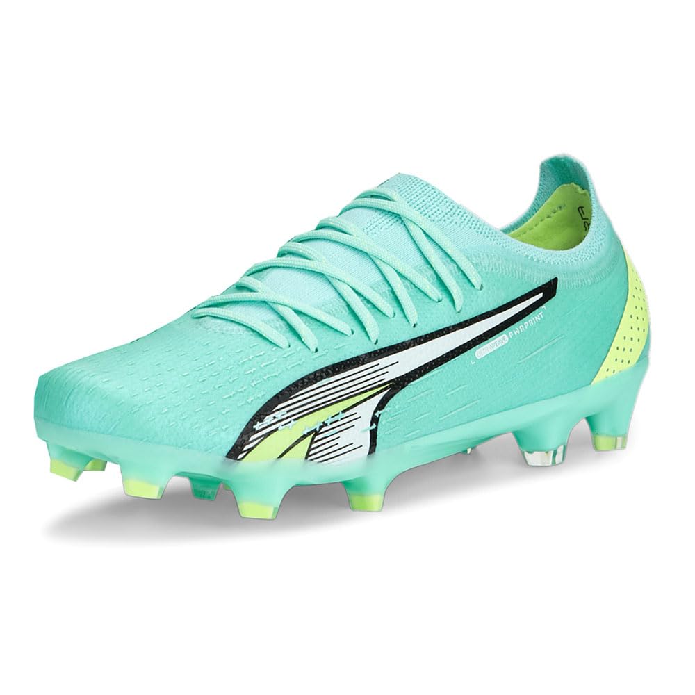 PUMA Women's Ultra Ultimate Firm Ground Soccer Cleats - Green, Size 9 M - Lightweight Football Shoes for Firm Ground & Turf - Perfect for Training & Matches