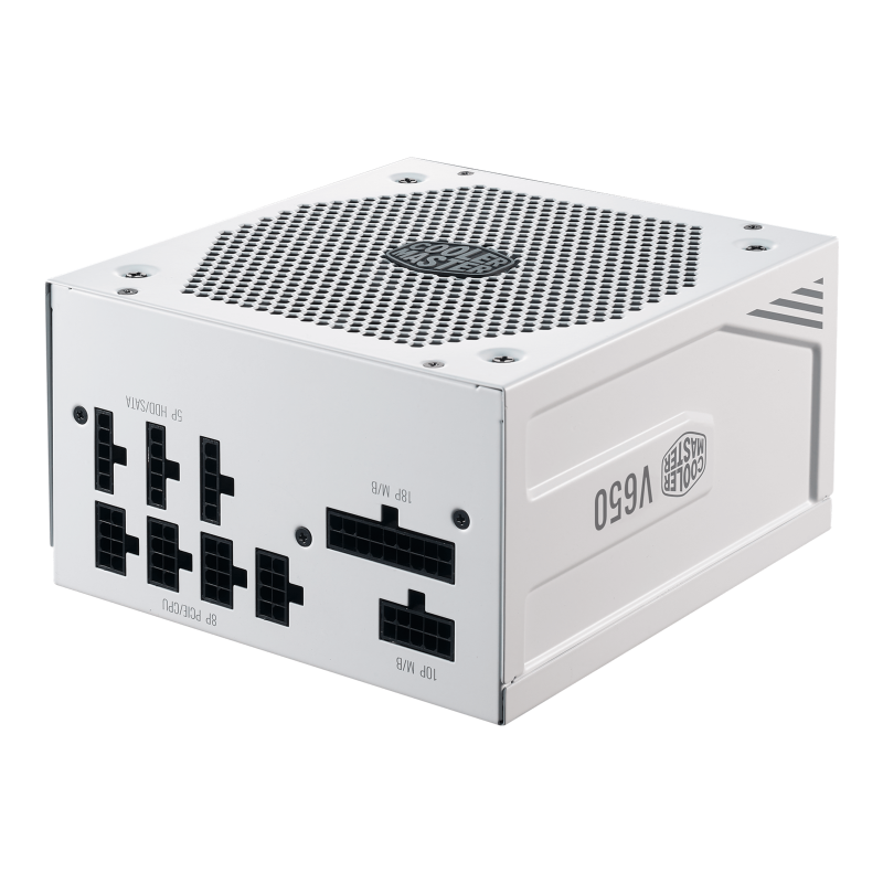 Cooler Master MPY 650V AGBAG UK CM V GOLD V2 650W Full Modular White Power Supply (10 Year Warranty) - Premium PSU for Gaming PC, Workstation & High-End Builds