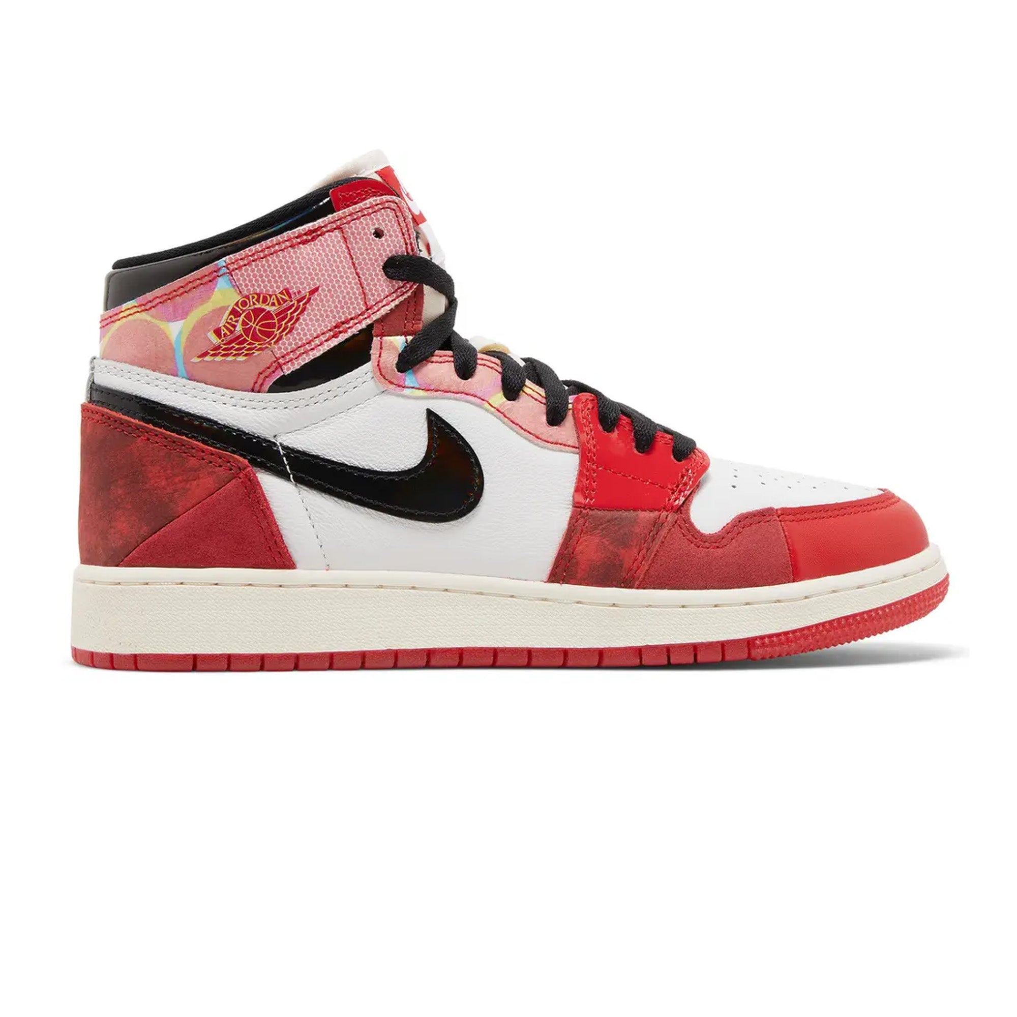 Air Jordan 1 High OG 'Spider-Man: Across the Spider-Verse' GS Sneakers (2023) - Limited Edition Basketball Shoes for Kids - Perfect for School, Sports & Collectors