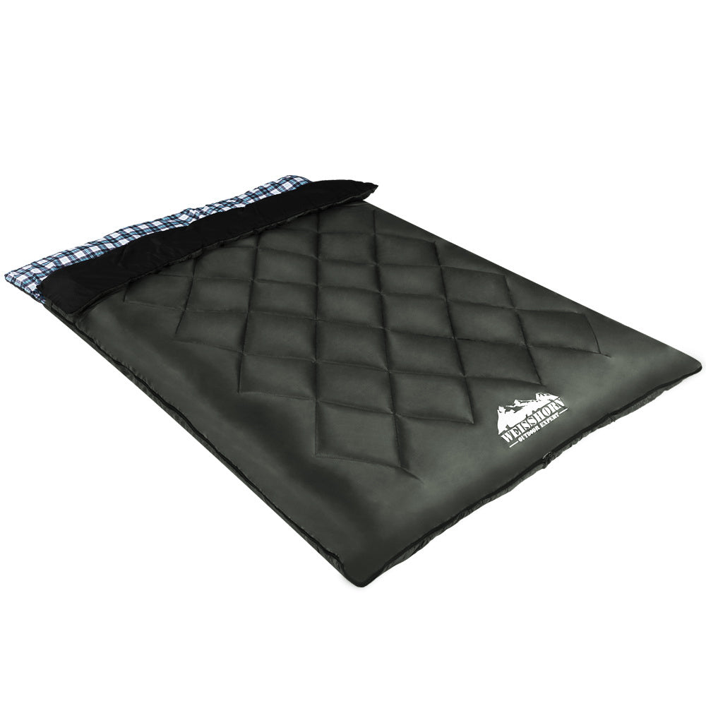 Weisshorn 5 Degree Sleeping Bag for Camping & Hiking - Lightweight, Waterproof & Comfortable Outdoor Gear - Perfect for Backpacking, Travel & Cold Weather Adventures