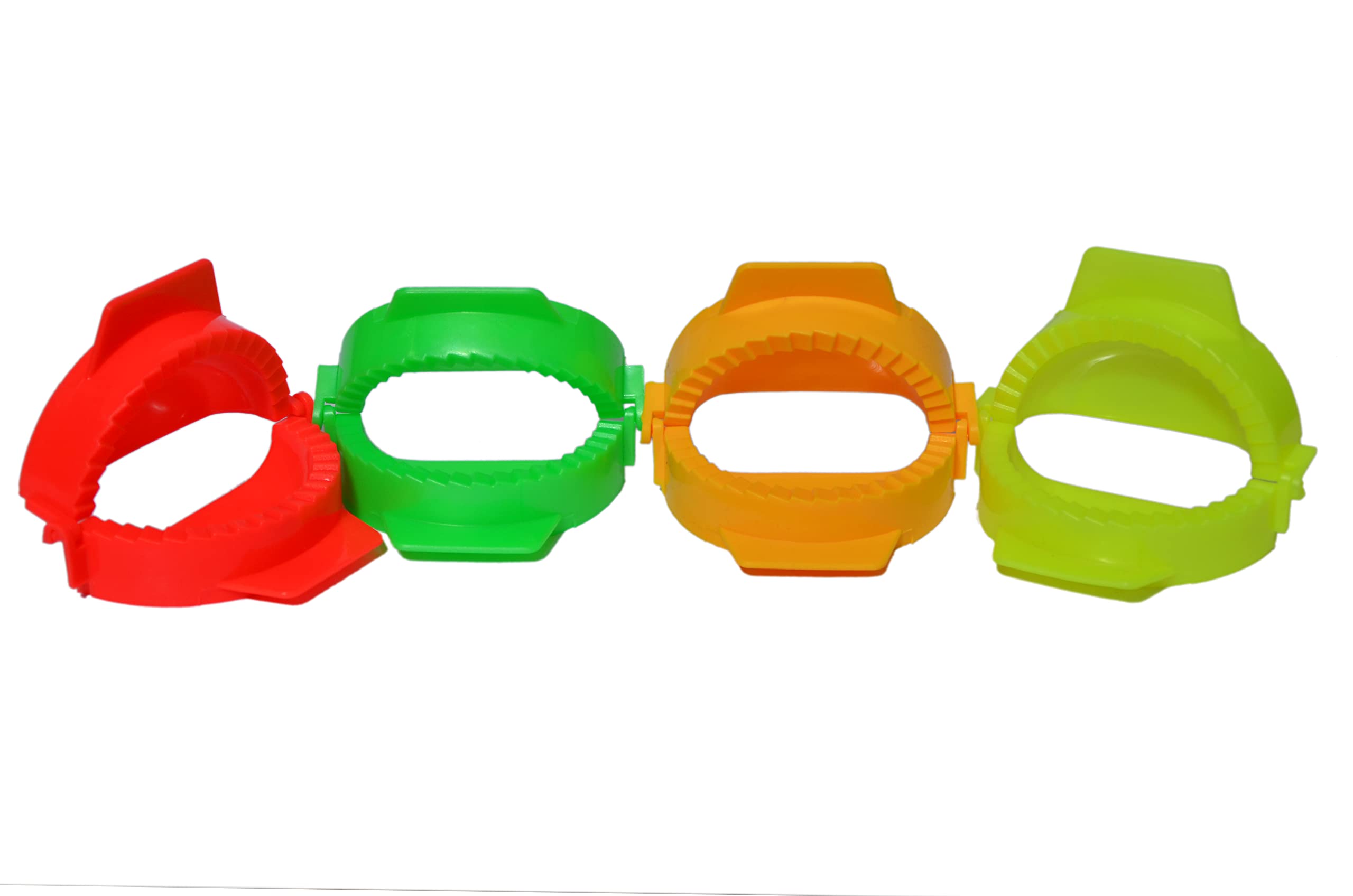 A2S Plastic Gujiya Maker (Pack of 2) - Multicolor Gujiya Mould for Indian Sweets - Perfect for Diwali, Holi & Festive Cooking