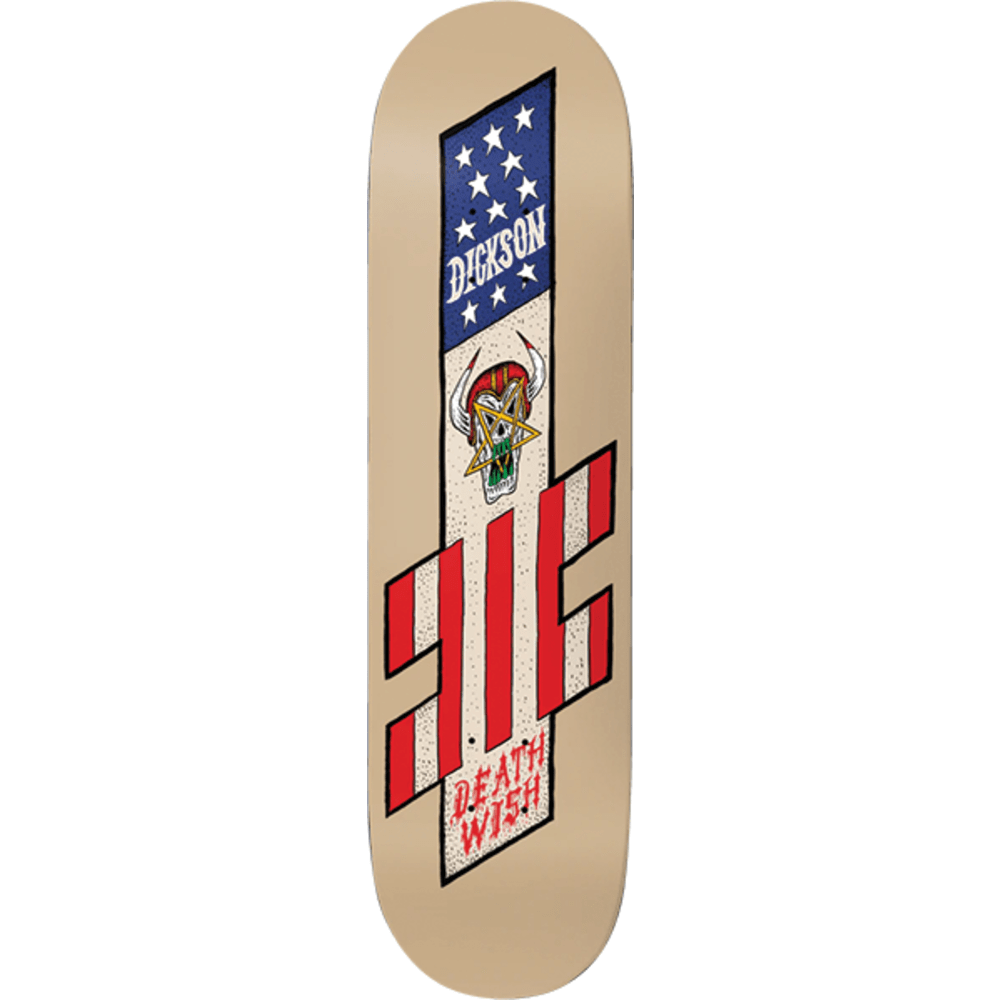 Deathwish Dickson Nightmare City Skateboard Deck 8.12