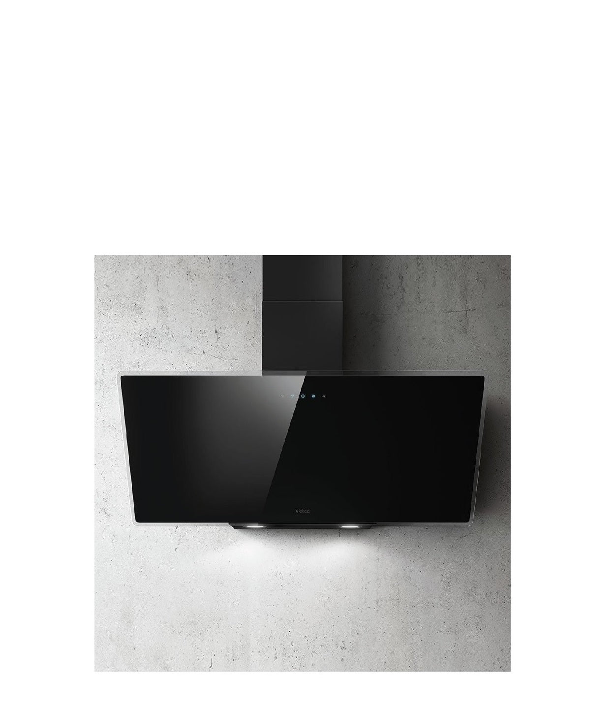 Elica Shire 90cm Wall Mounted Range Hood - Stainless Steel Kitchen Exhaust Fan with LED Lights | Perfect for Modern Home Cooking & Ventilation