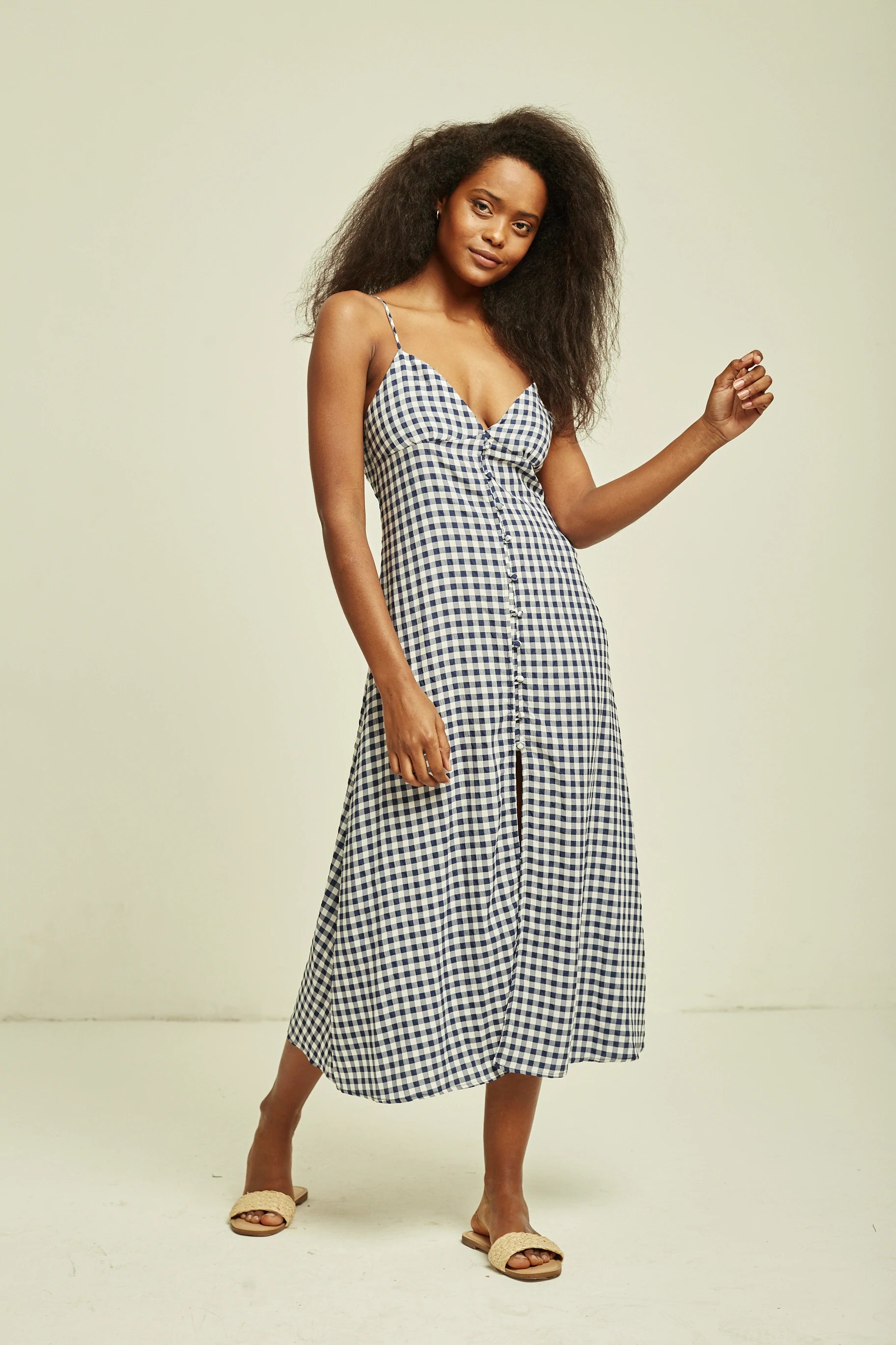 Penelope Midi Dress - Elegant Floral Print Women's Midi Dress for Casual Wear, Office & Special Occasions
