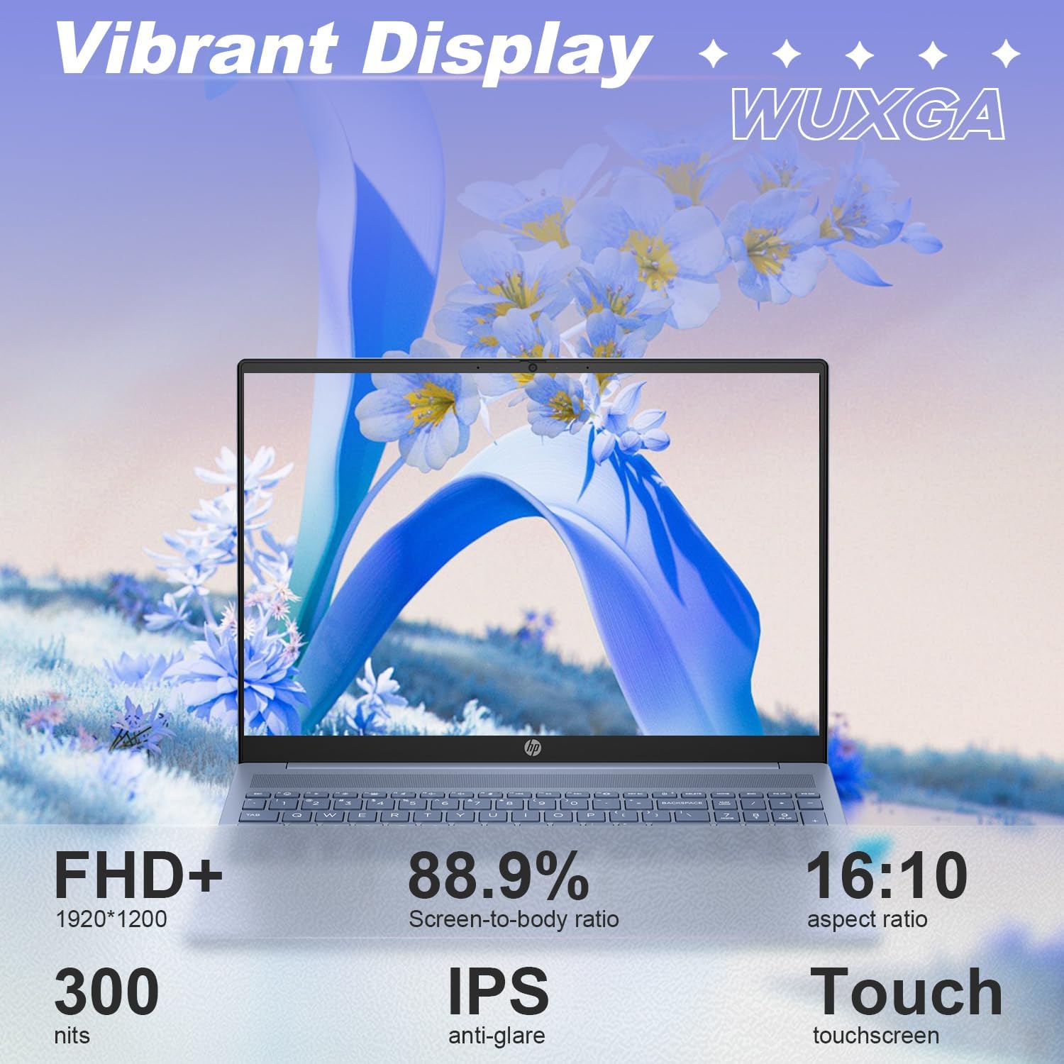HP Pavilion 16 Laptop - Intel Core i7, 32GB RAM, 512GB SSD, Windows 11 Home, Blue | Powerful Performance for Work, Gaming & Creative Projects