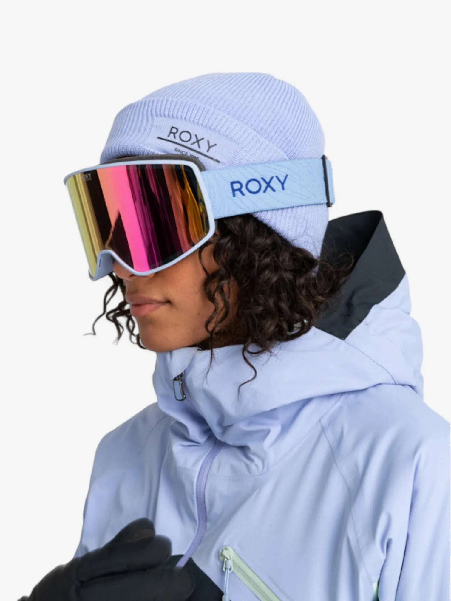 ROXY Storm Celeste Snow Goggles - UV Protection, Anti-Fog Lens for Skiing & Snowboarding | Perfect for Winter Sports & Outdoor Adventures
