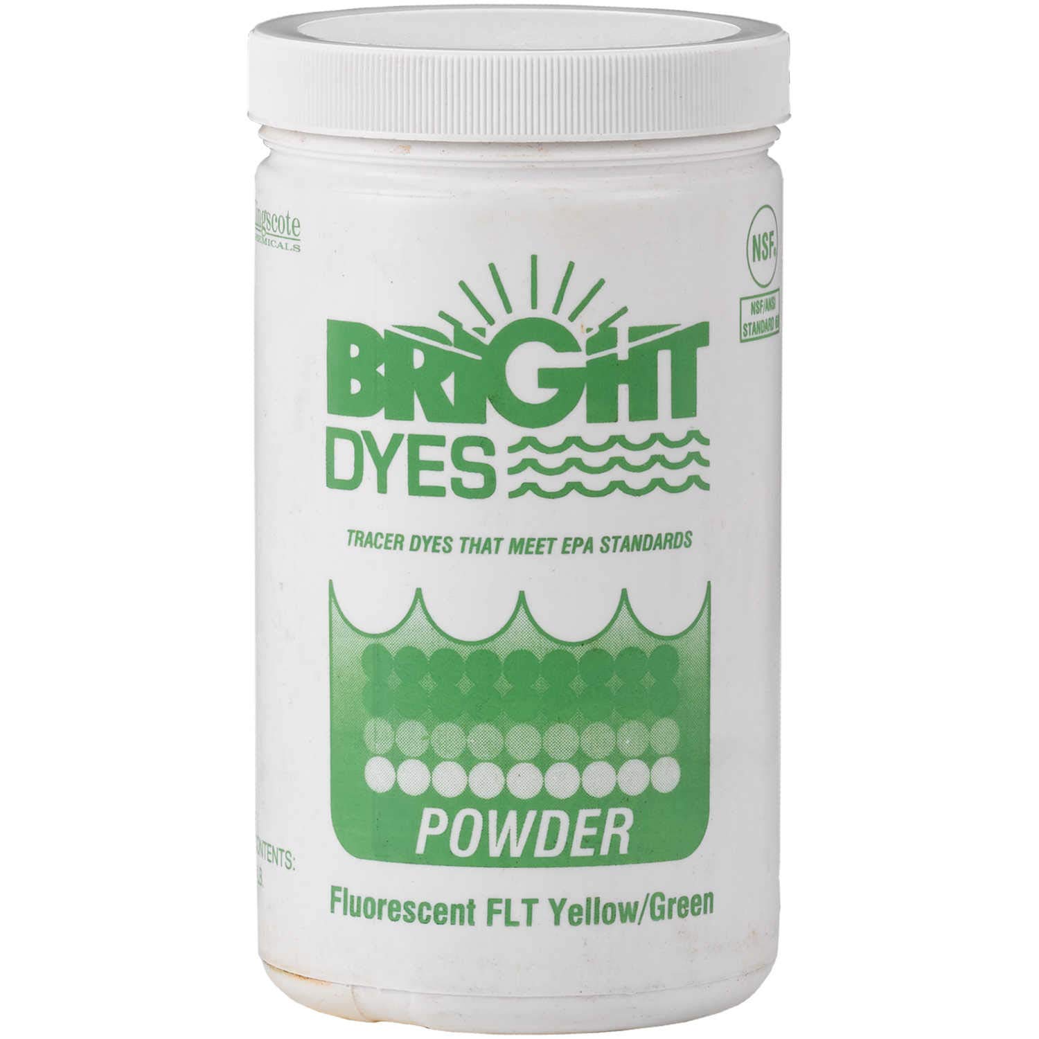 Fluorescent Yellow/Green Dye Tracer Powder - 1 lb for Water Flow Detection, Leak Testing & Outdoor Tracking (Ideal for Plumbing, HVAC & Environmental Studies)