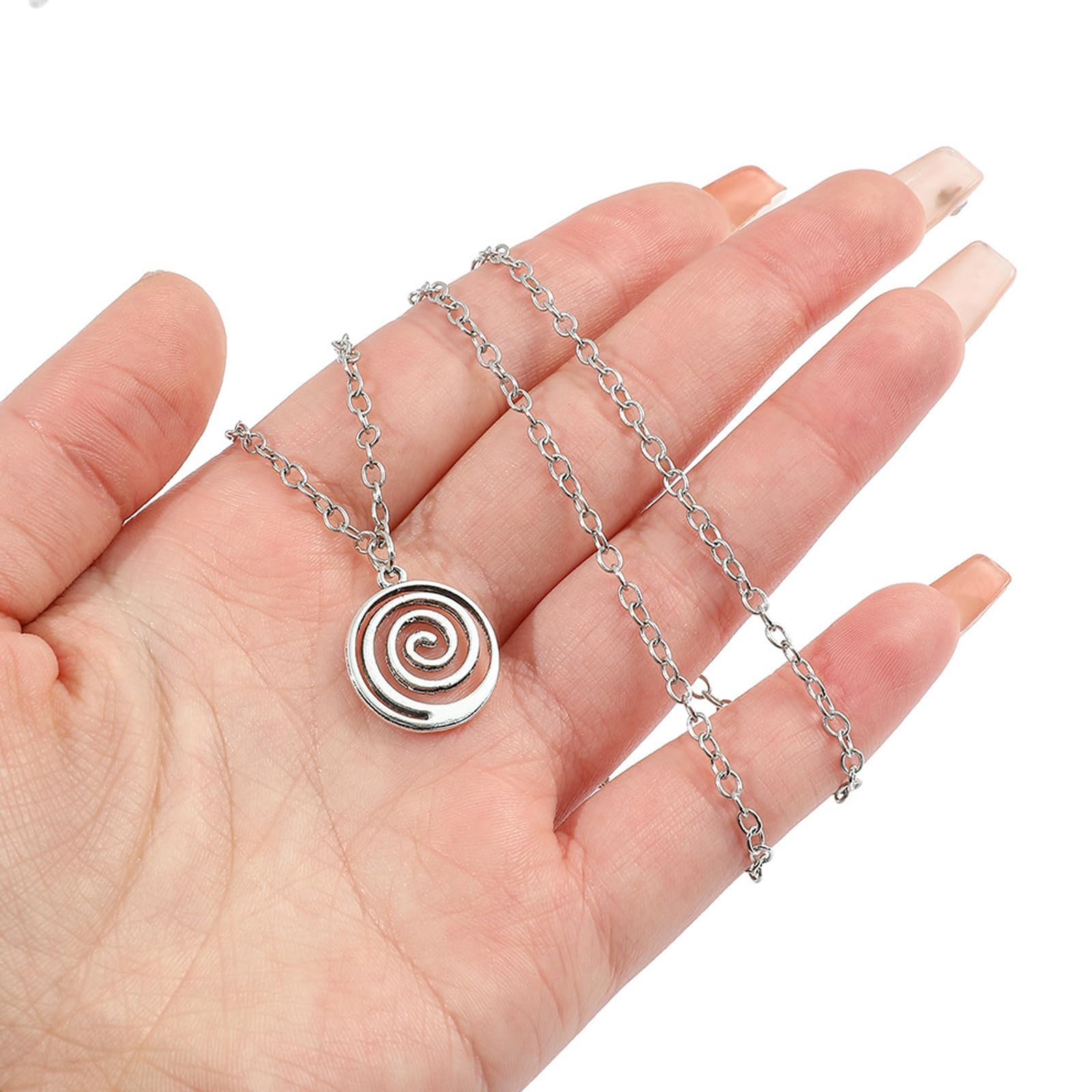 2 Pcs Y2K Star Necklace for Women & Men - Trendy Grunge Jewelry & Accessories for Casual Wear, Parties, and Festivals