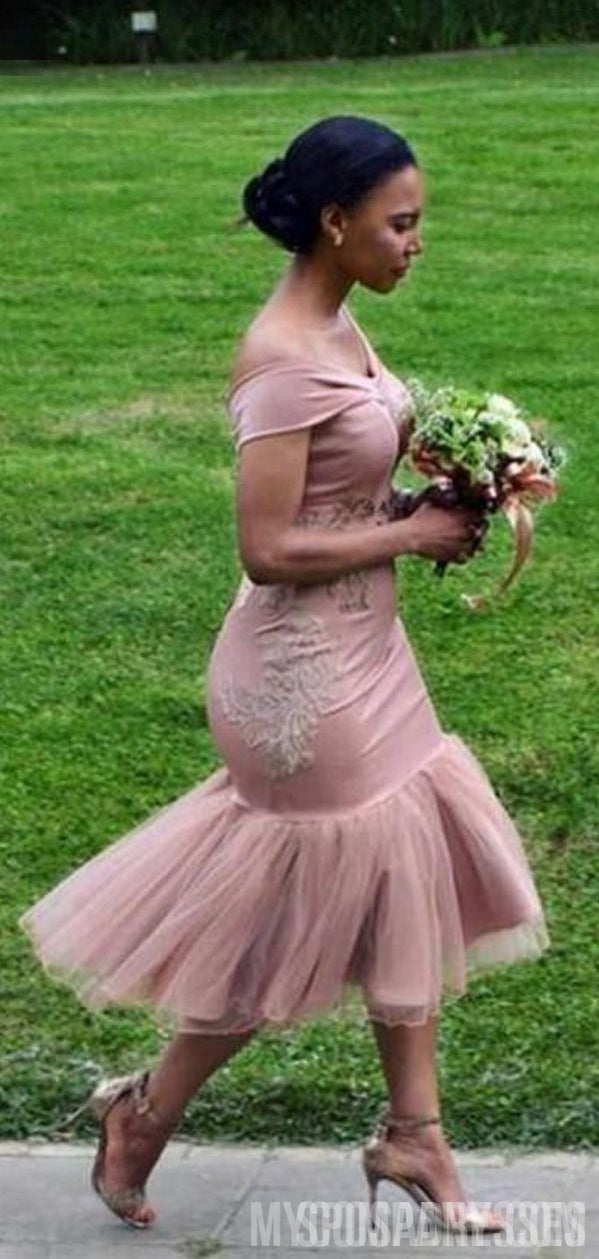 Custom Made Bridesmaid Dresses - Elegant Floor Length Wedding Gowns with 5'' Train | Perfect for Formal Weddings, Bridal Parties & Special Occasions
