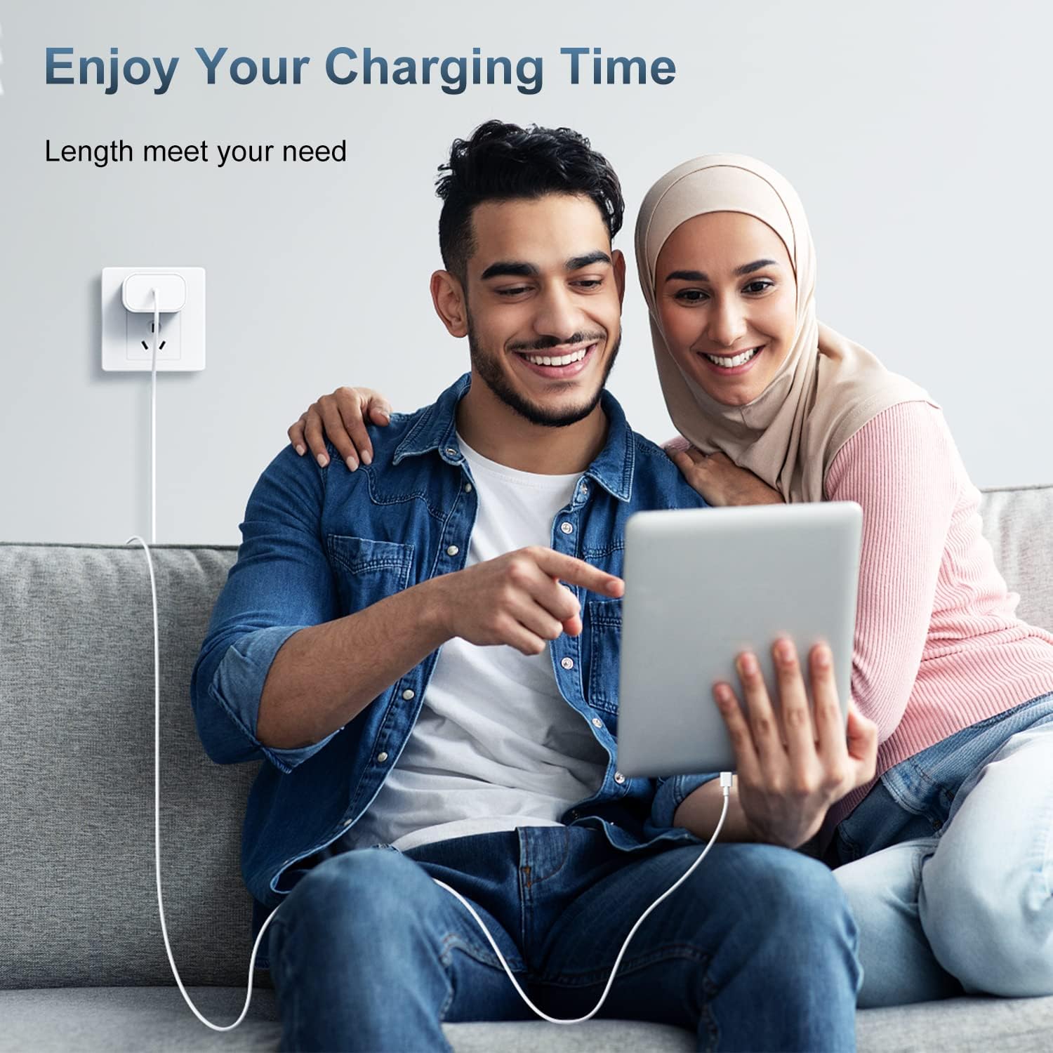 Apple MFi Certified 30W USB C Fast Charger Block & 6FT Cable (2 Pack) - Compatible with iPhone 16/16 Plus/16 Pro/16 Pro Max/15/15 Pro Max - Perfect for Home, Office & Travel Charging